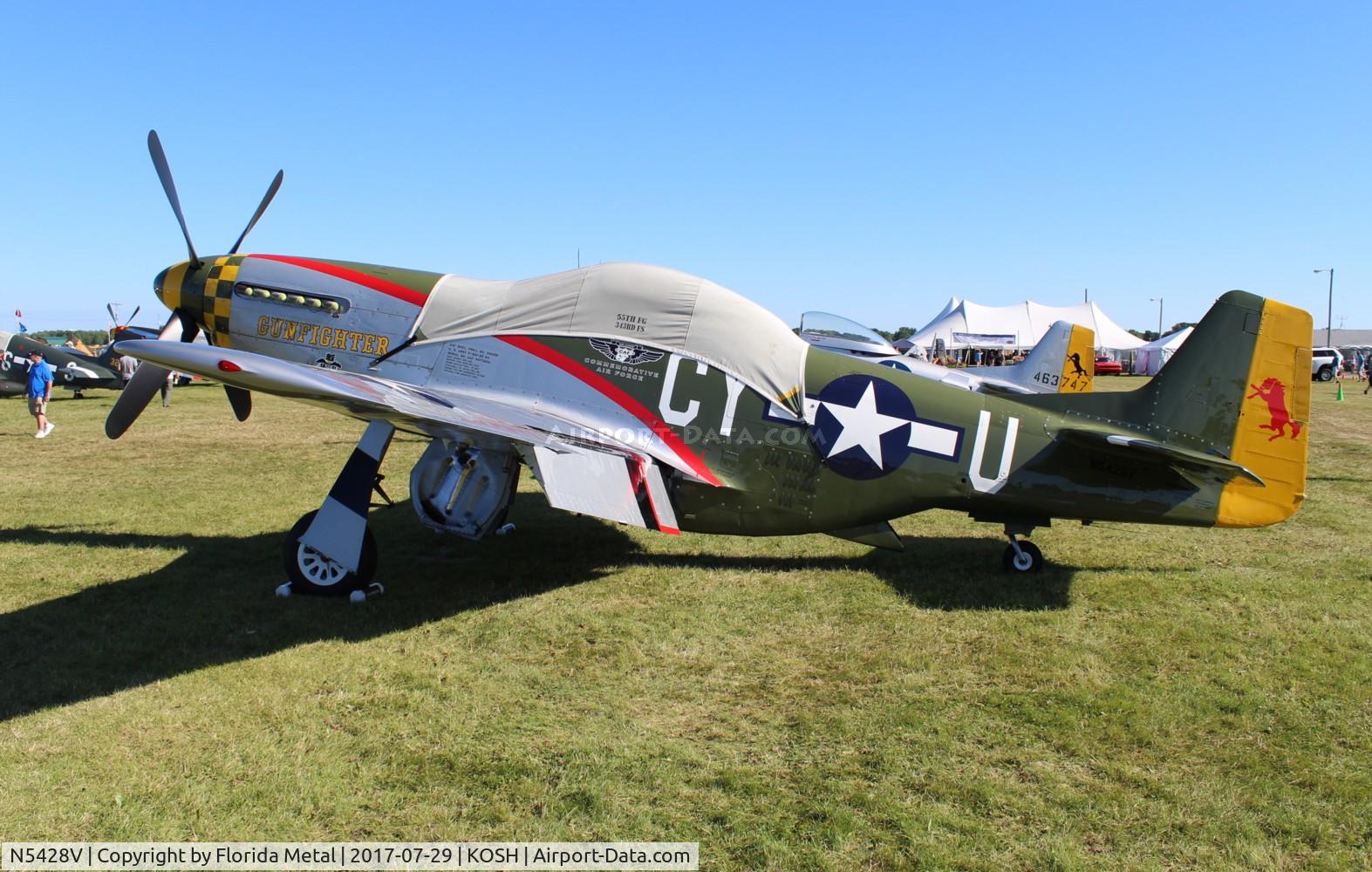 N5428V, 1944 North American P-51D Mustang C/N 122-39723, Gunfighter