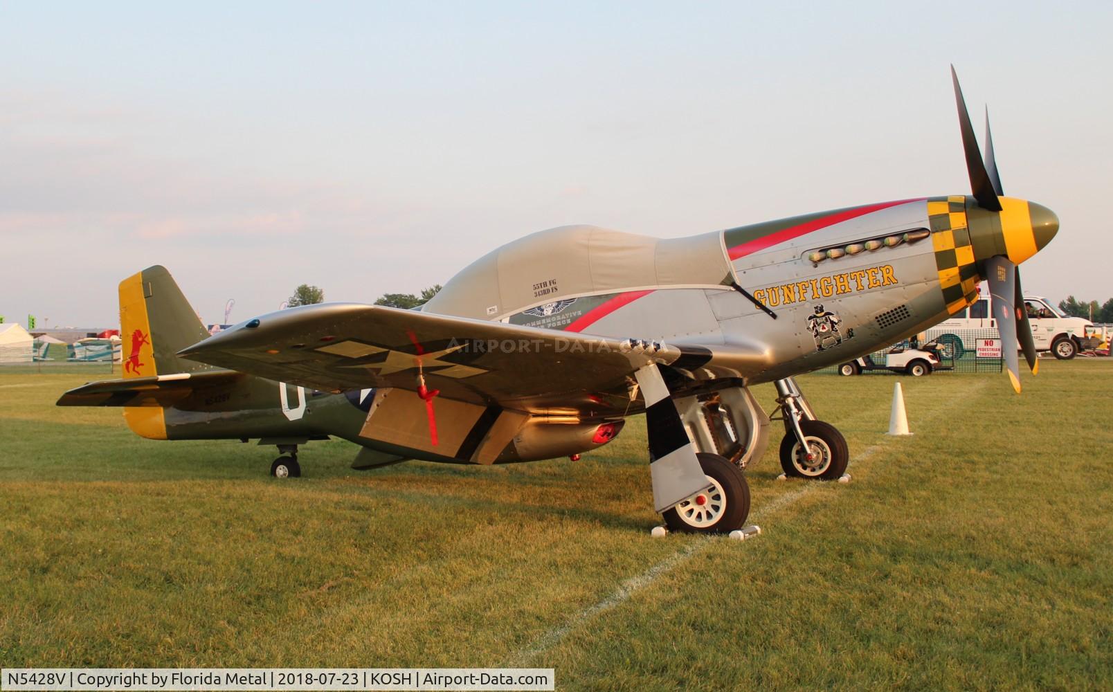 N5428V, 1944 North American P-51D Mustang C/N 122-39723, Gunfighter