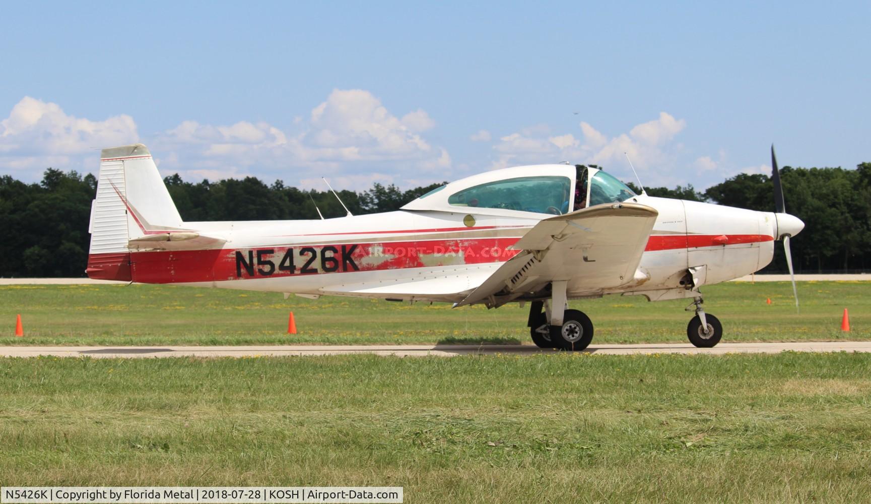 N5426K, 1951 Ryan Navion B C/N NAV-4-2326B, Navion B