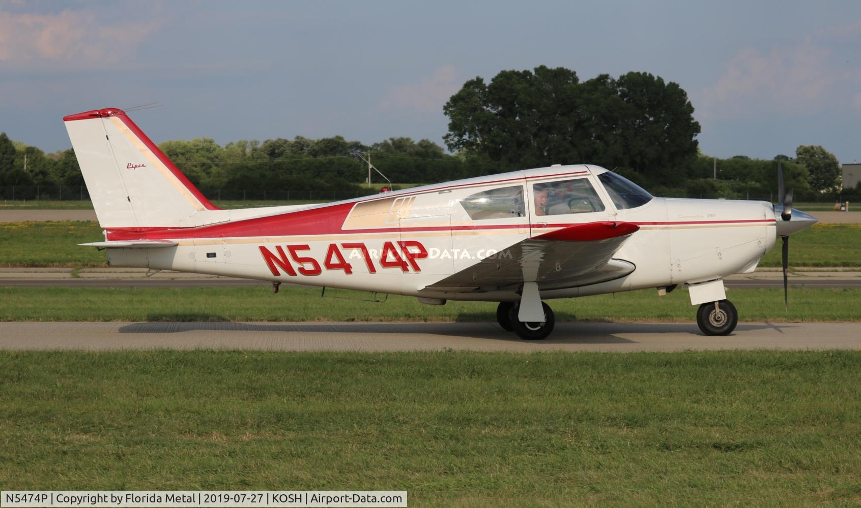 N5474P, 1958 Piper PA-24-250 Comanche C/N 24-531, PA-24