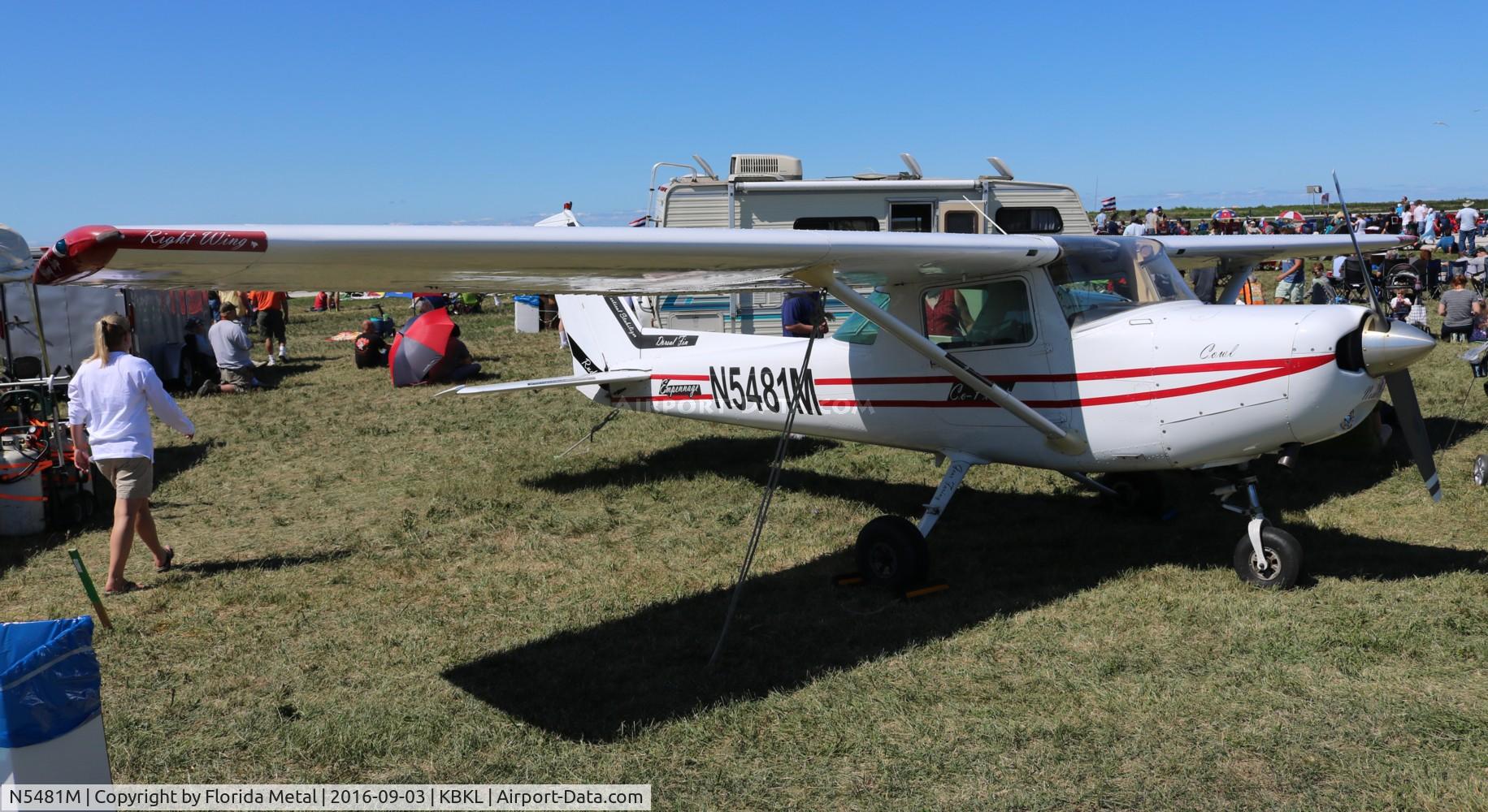 N5481M, 1980 Cessna 152 C/N 15284593, Cessna 152