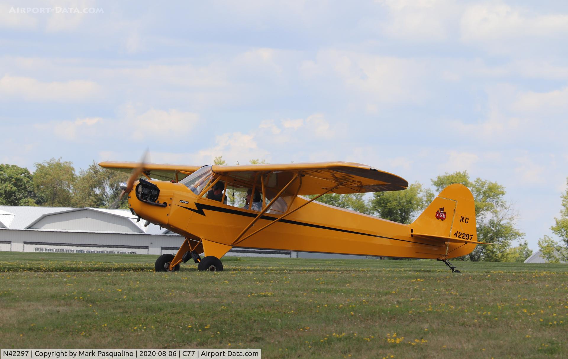N42297, 1945 Piper J3C-65 Cub C/N 14547, Piper J3C-65