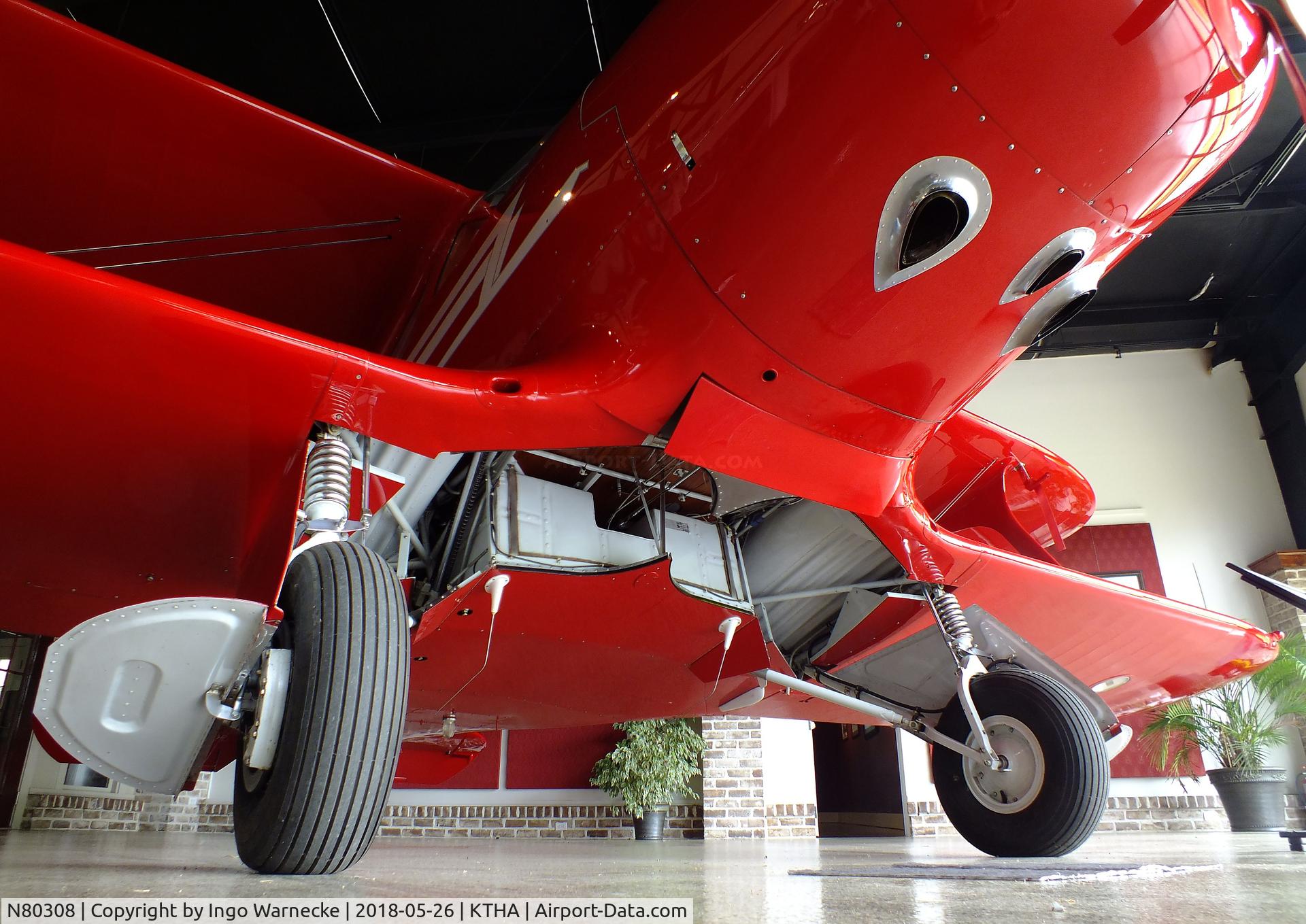 N80308, 1946 Beech G17S C/N B-7, Beechcraft G17S Staggerwing at the Beechcraft Heritage Museum, Tullahoma TN