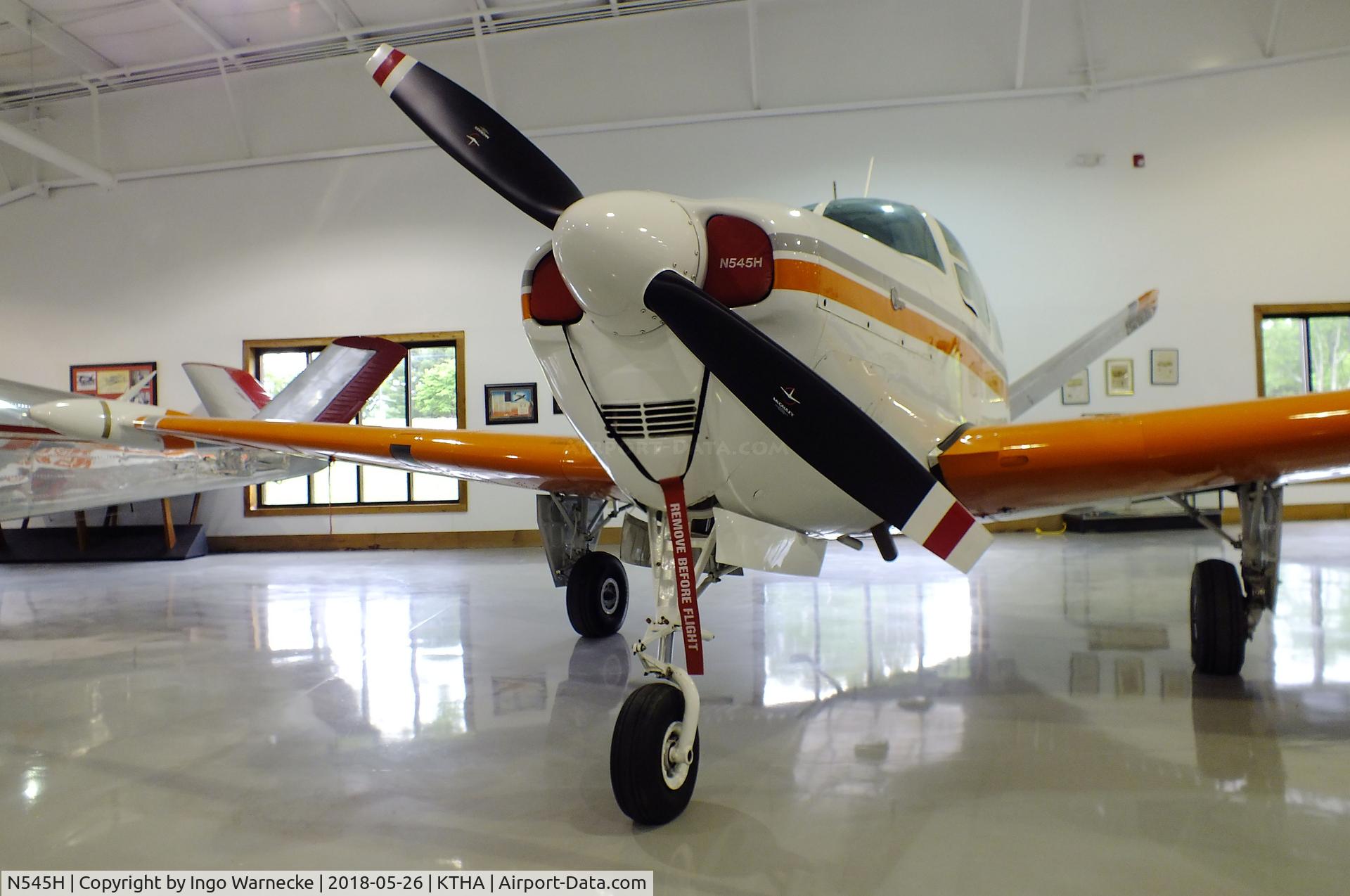 N545H, 1957 Beech H35 Bonanza C/N D-4982, Beechcraft H35 Bonanza at the Beechcraft Heritage Museum, Tullahoma TN