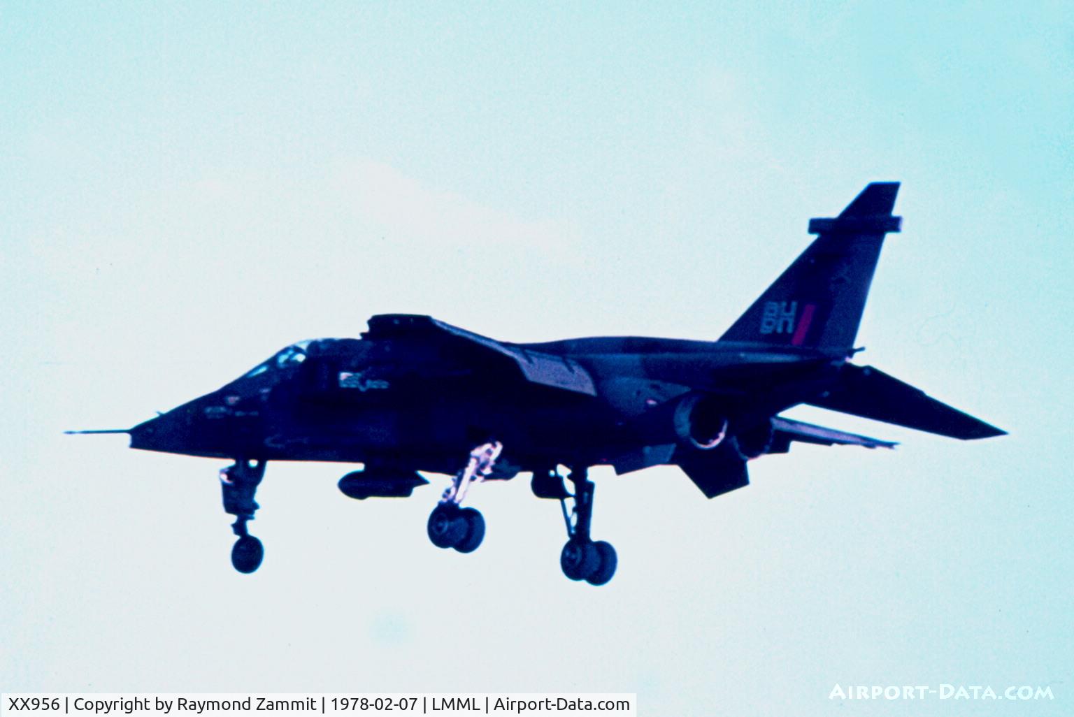 XX956, 1975 Sepecat Jaguar GR.1 C/N S.78, Sepecat Jaguar GR.1 XX956/BH 17Sqdn Royal Air Force