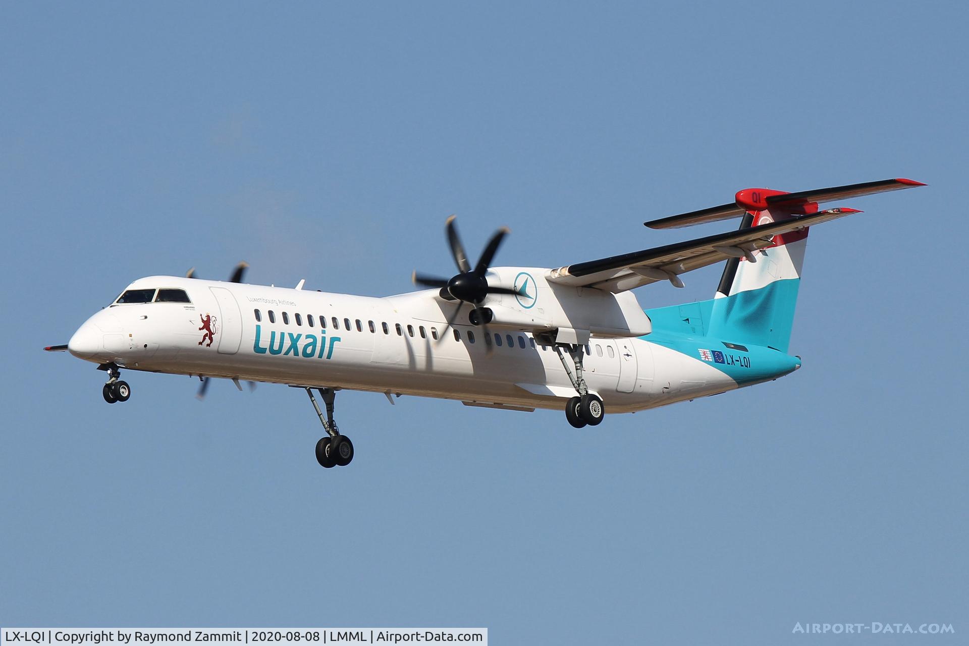 LX-LQI, 2016 Bombardier DHC-8-402Q Dash 8 Dash 8 C/N 4534, Bombardier DHC-8 LX-LQI Luxair