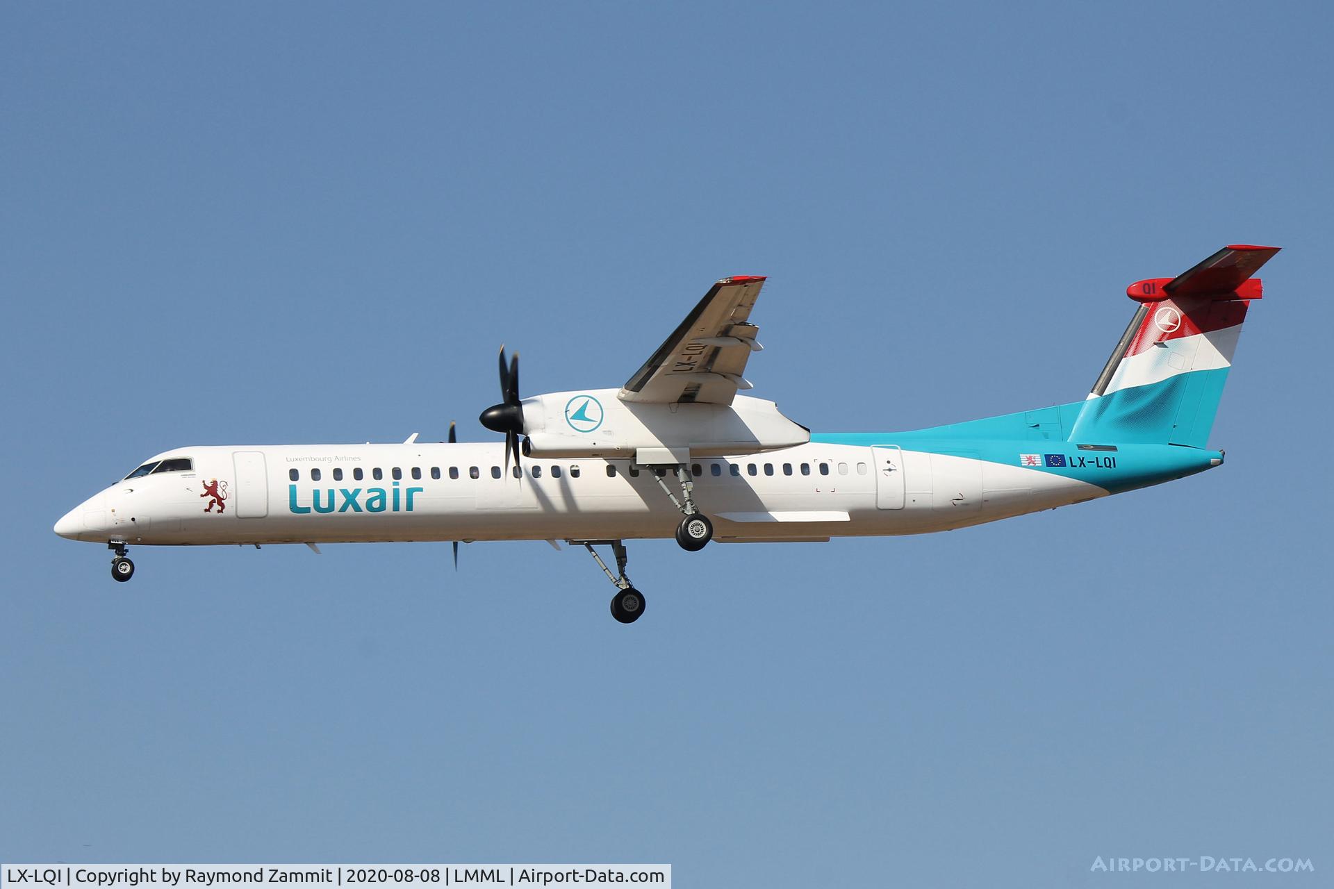 LX-LQI, 2016 Bombardier DHC-8-402Q Dash 8 Dash 8 C/N 4534, Bombardier DHC-8 LX-LQI Luxair