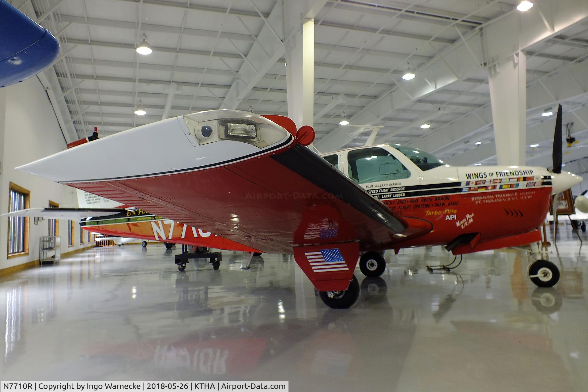 N7710R, 1969 Beech 36 Bonanza C/N E-103, Beechcraft 36 Bonanza at the Beechcraft Heritage Museum, Tullahoma TN