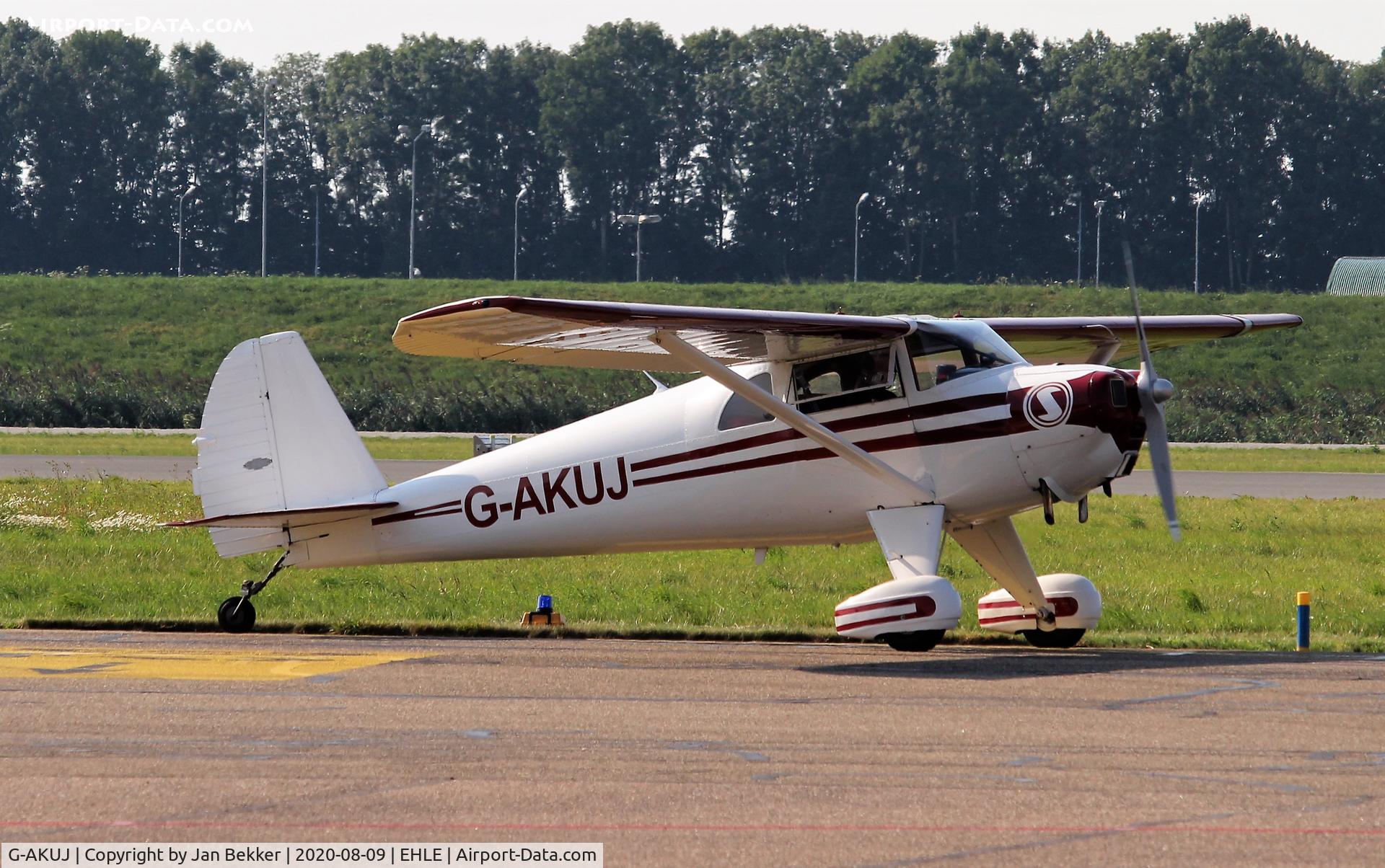 G-AKUJ, 1947 Luscombe 8E Silvaire C/N 5282, Lelystad Airport