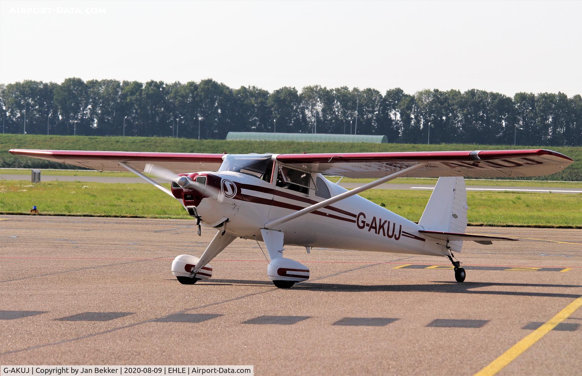 G-AKUJ, 1947 Luscombe 8E Silvaire C/N 5282, Lelystad Airport