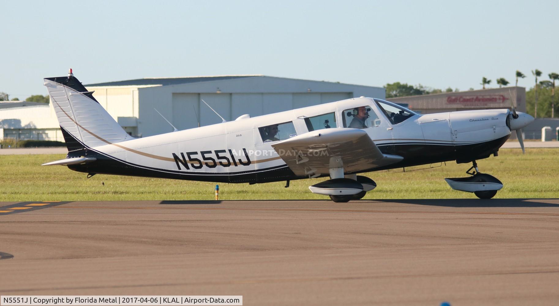 N5551J, 1968 Piper PA-32-260 Cherokee Six C/N 32-1013, PA-32-260