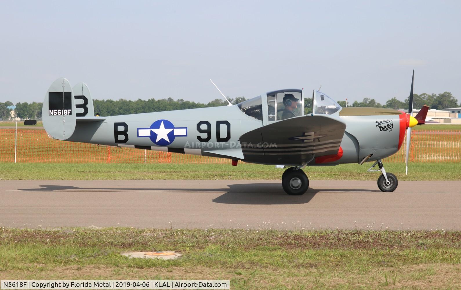 N5618F, 1966 Alon A2 Aircoupe C/N A-218, Alon A2