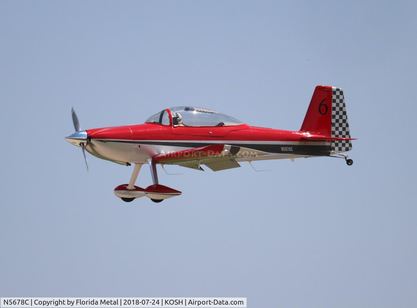 N5678C, Vans RV-8 C/N KC-1, Vans RV-8