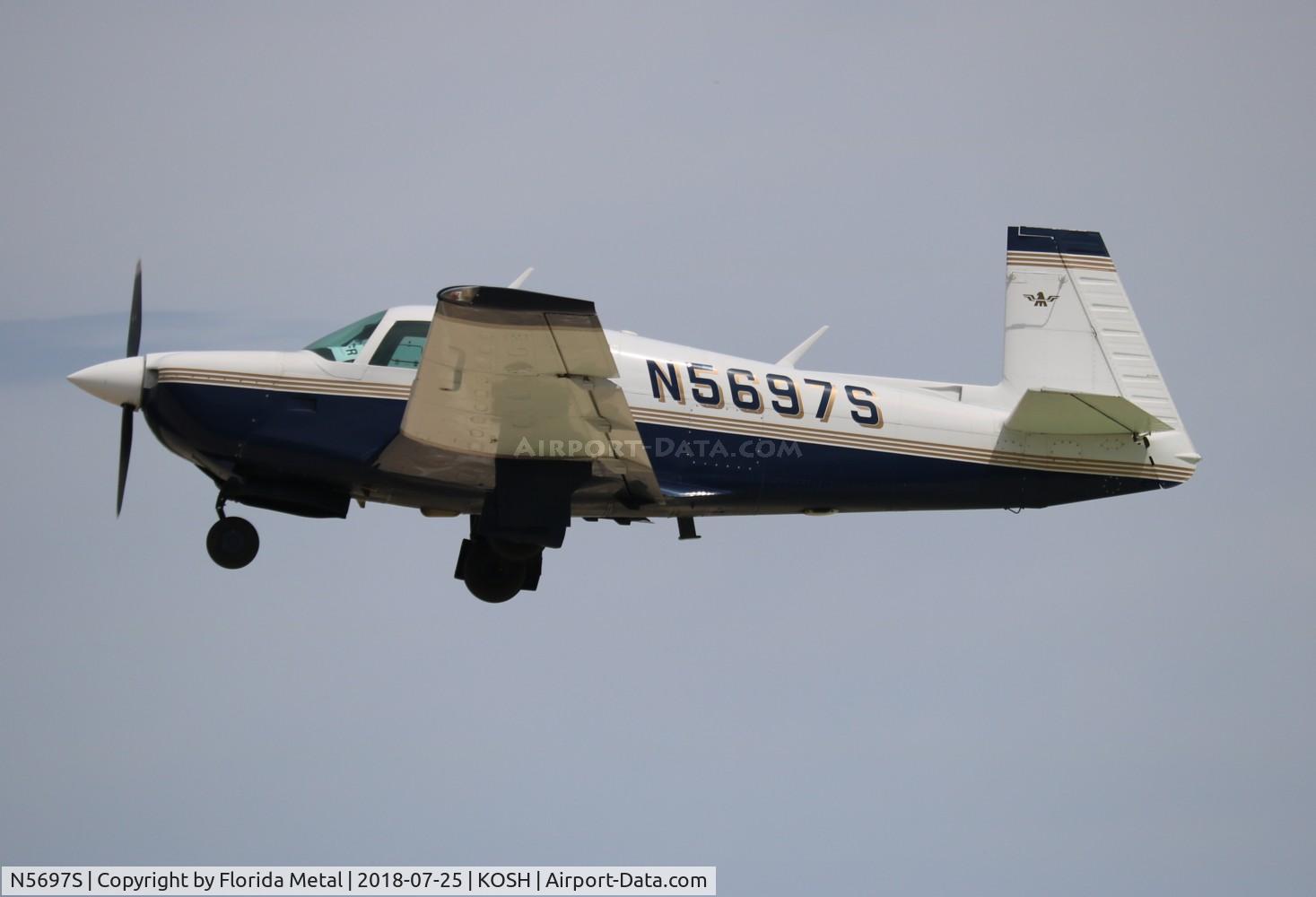 N5697S, 1983 Mooney M20J 201 C/N 24-1412, Mooney M20J