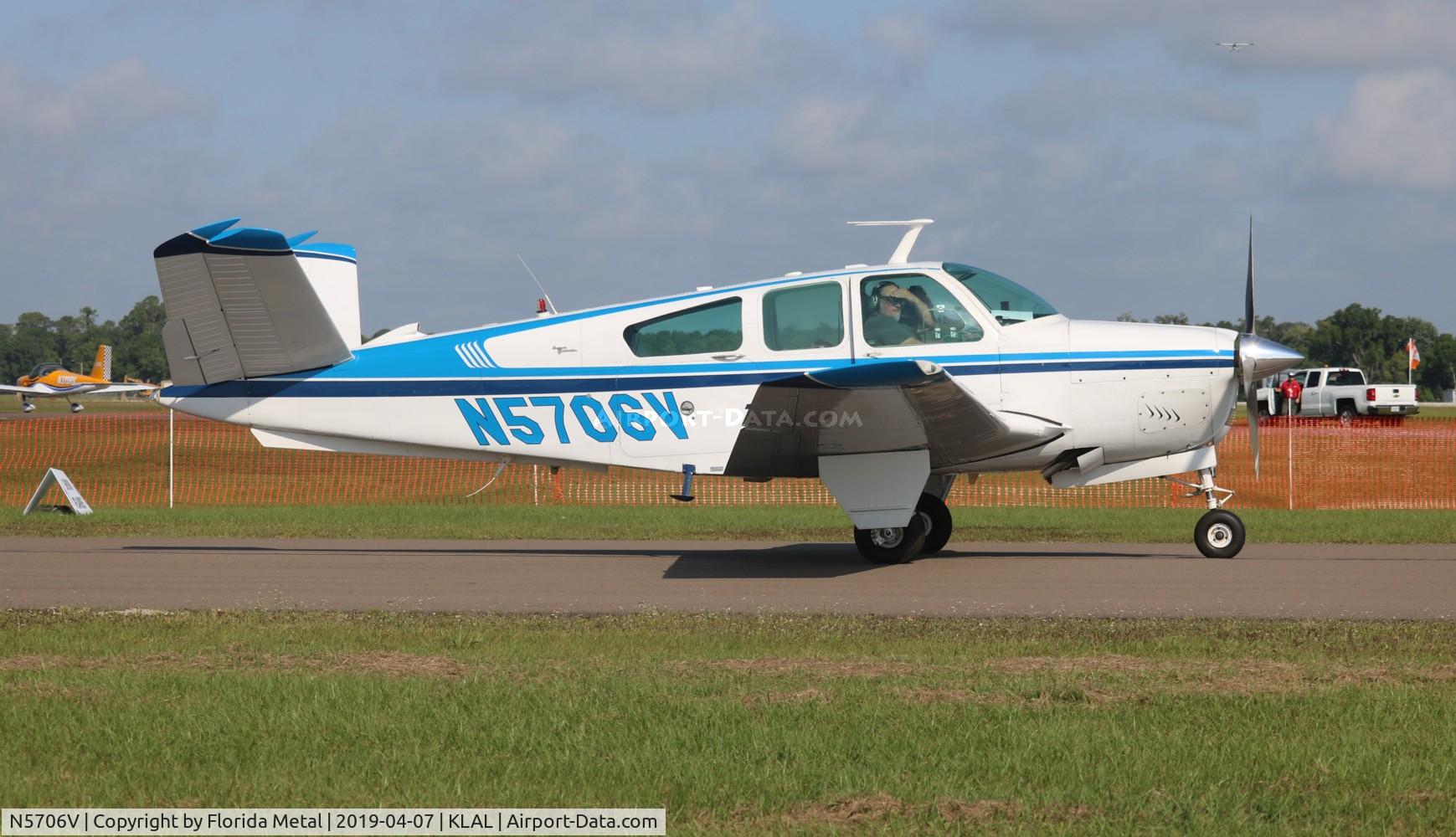N5706V, 1966 Beech V35 Bonanza C/N D-8093, Bonanza 35