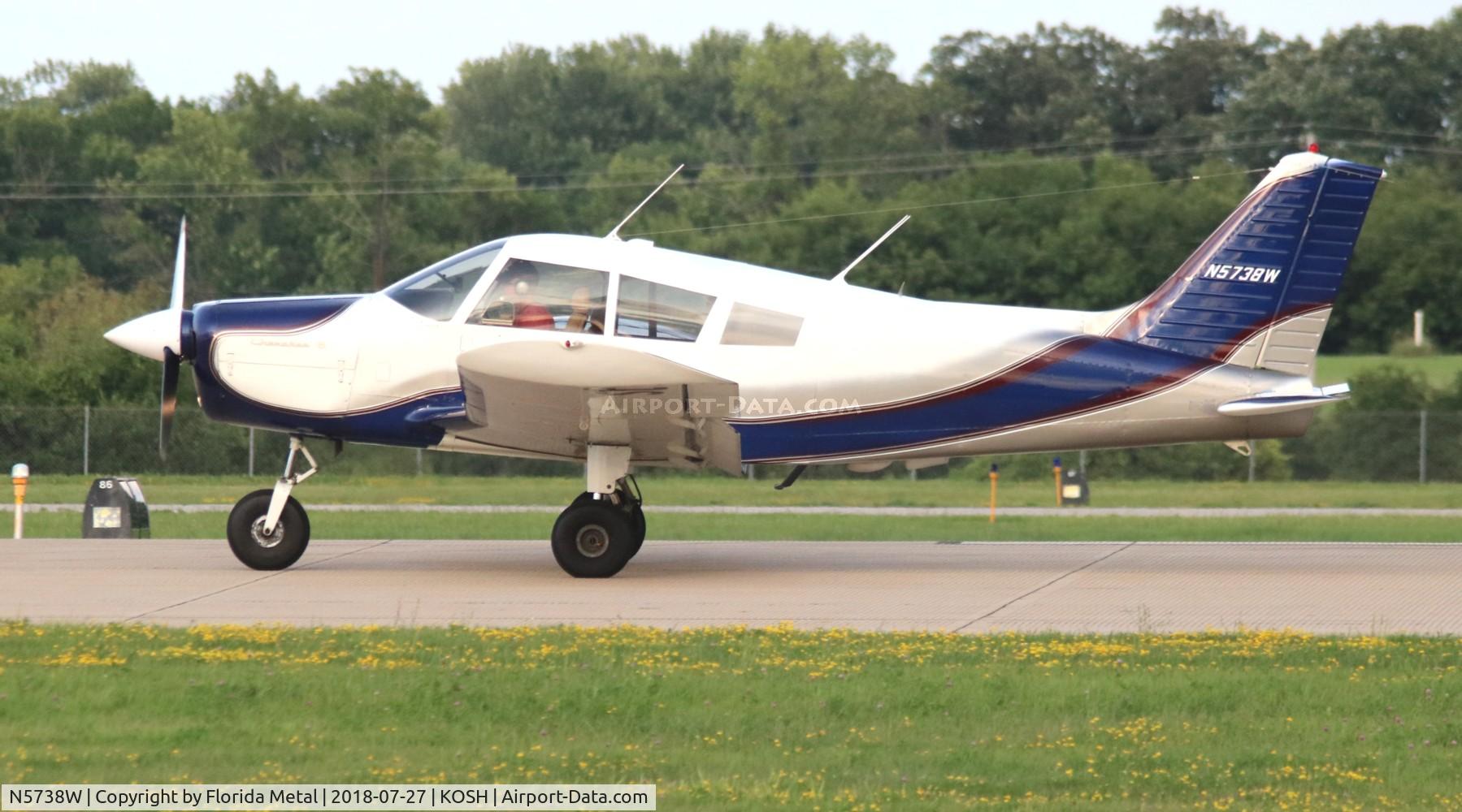 N5738W, 1963 Piper PA-28-150 Cherokee C/N 28-1434, PA-28-150