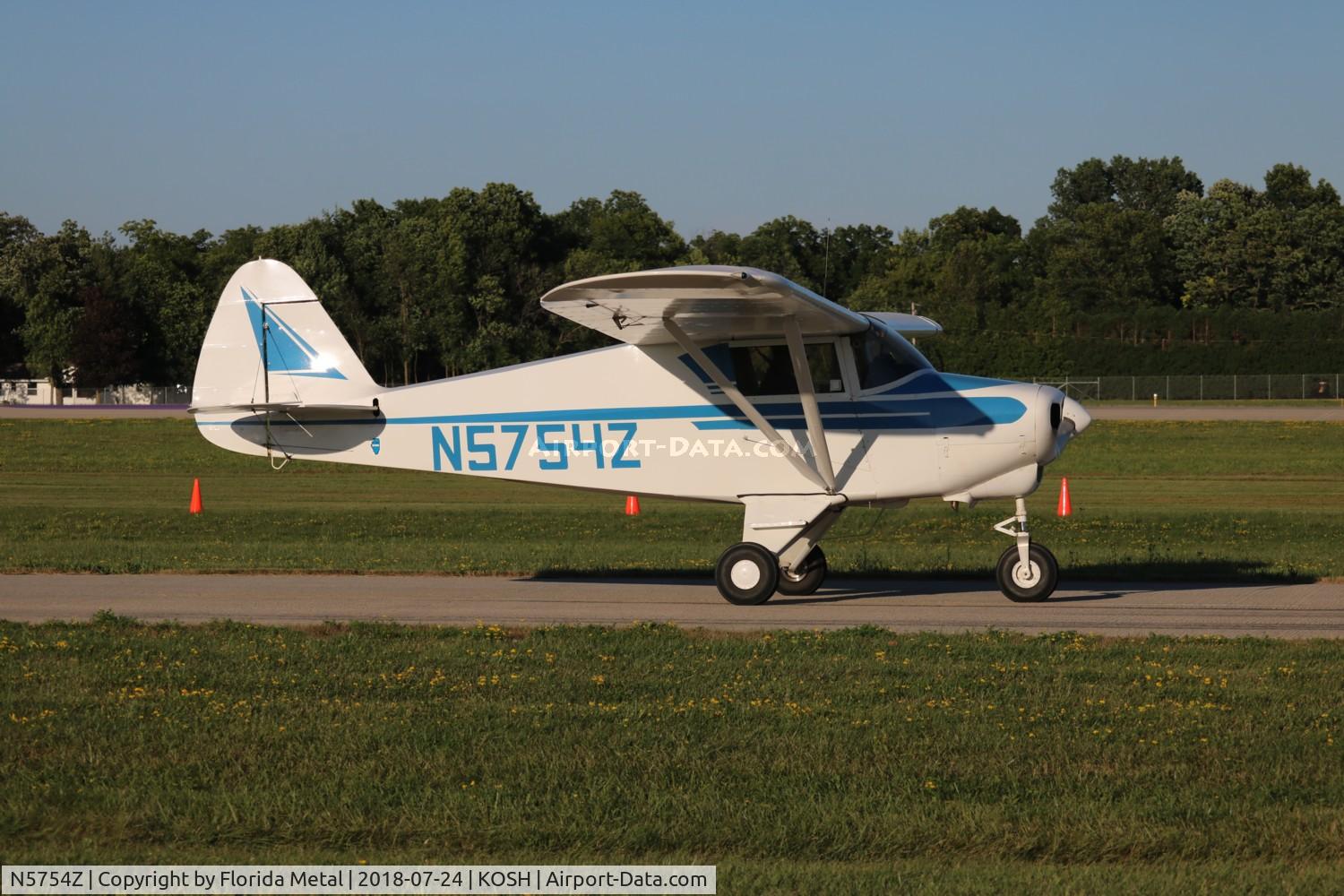 N5754Z, 1963 Piper PA-22-108 Colt C/N 22-9596, PA-22