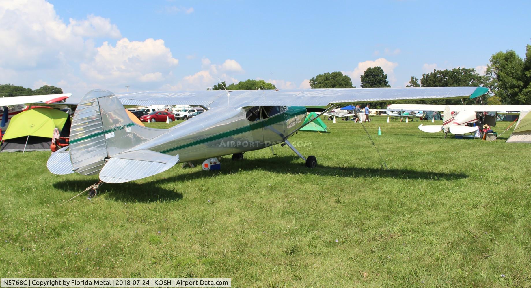 N5768C, 1950 Cessna 170A C/N 19722, Cessna 170A