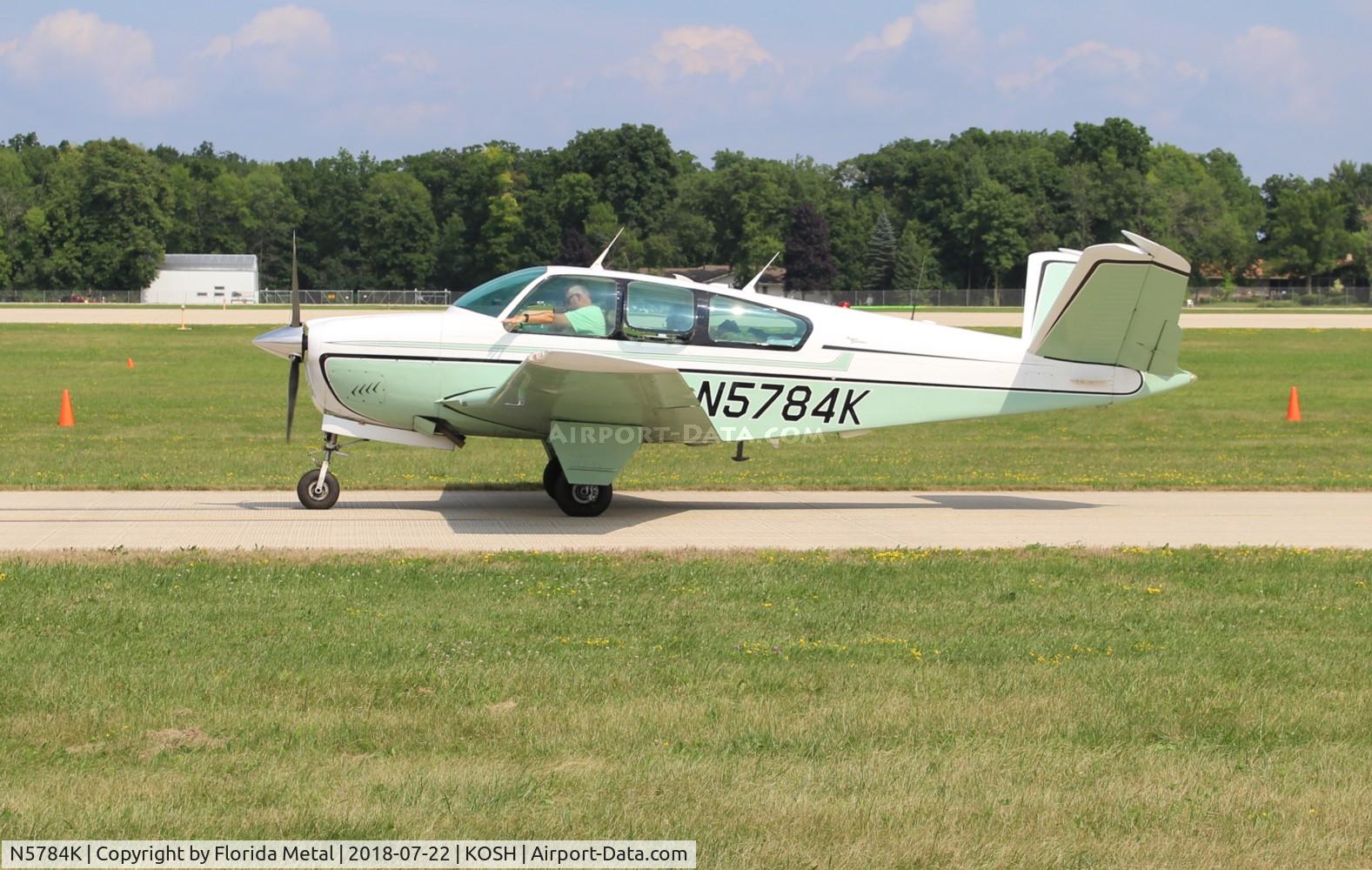 N5784K, 1964 Beech S35 Bonanza C/N D-7567, Bonanza 35
