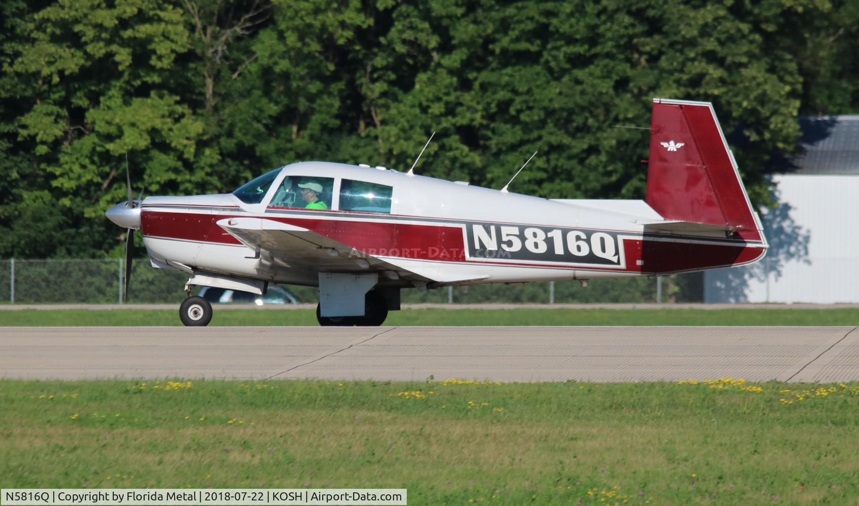 N5816Q, 1965 Mooney M20C Ranger C/N 3117, Mooney M20C
