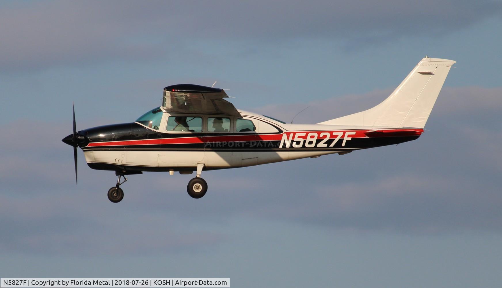 N5827F, 1966 Cessna 210G Centurion C/N 21058827, Cessna 210G