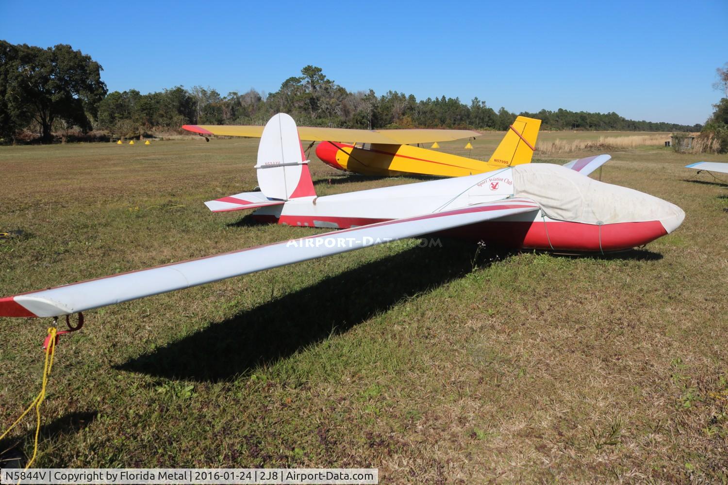 N5844V, 1964 Schweizer SGS 1-26B C/N 274, SGS-1