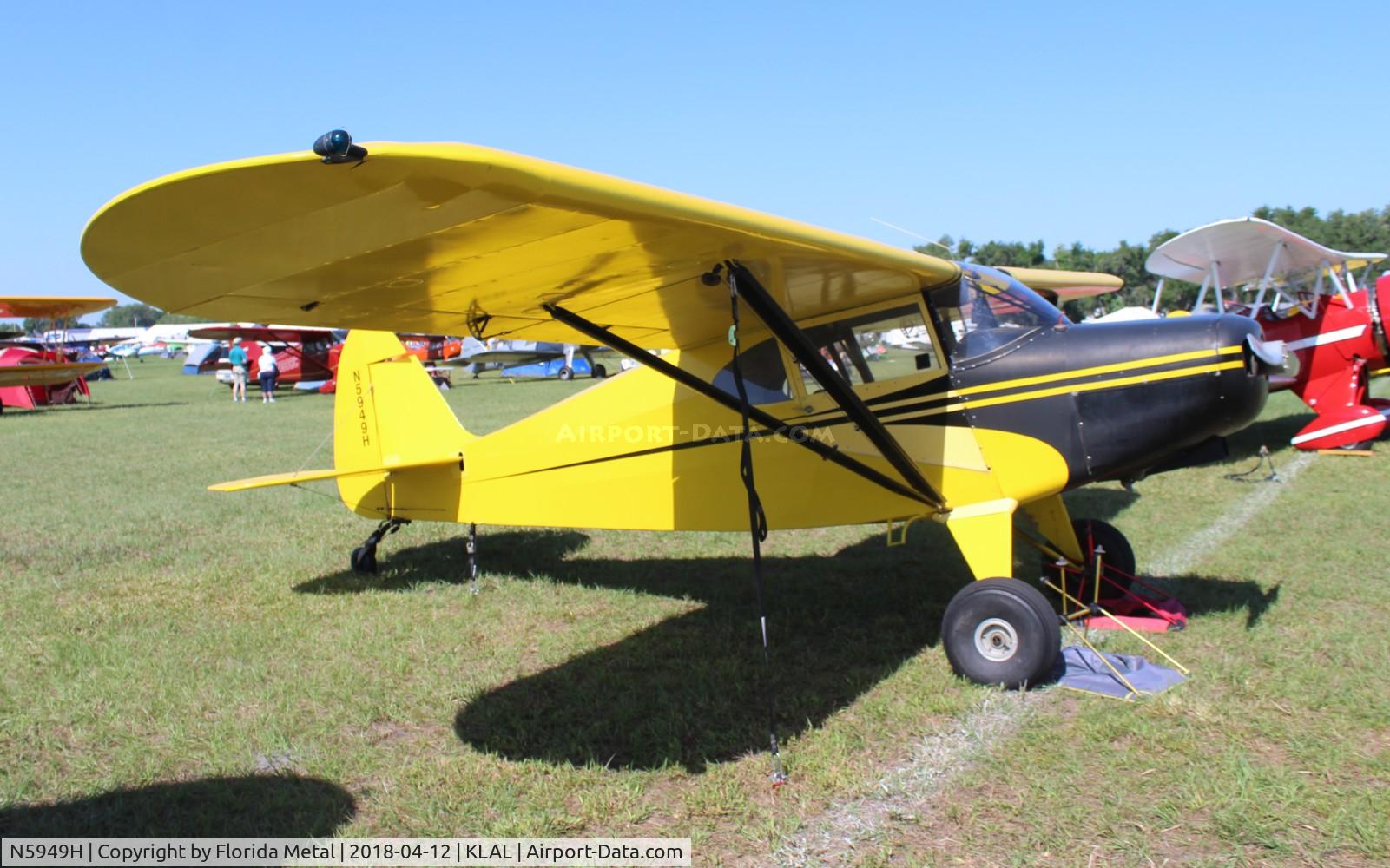 N5949H, 1949 Piper PA-16 Clipper C/N 16-573, PA-16