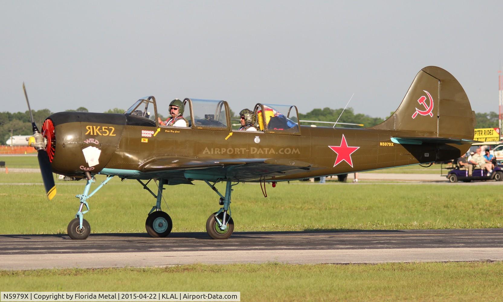 N5979X, 1983 Yakovlev Yak-52 C/N 833010, Yak 52