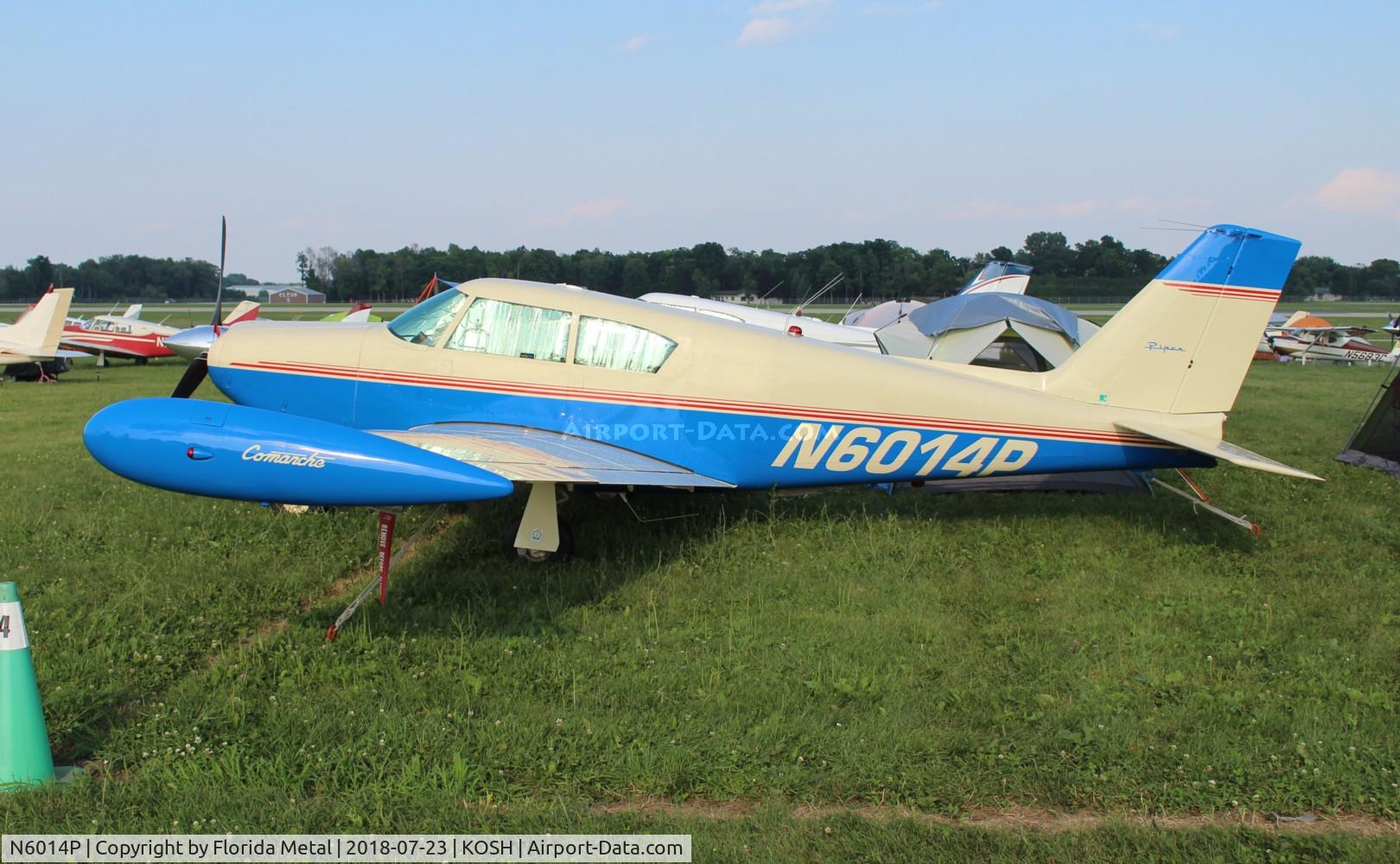 N6014P, 1959 Piper PA-24 C/N 24-1109, PA-24