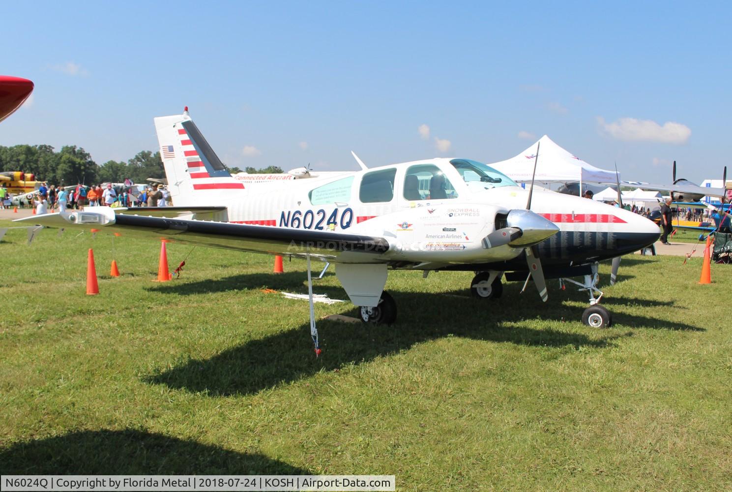N6024Q, 1979 Beech 95-B55 (T42A) Baron C/N TC-2209, Beech 55