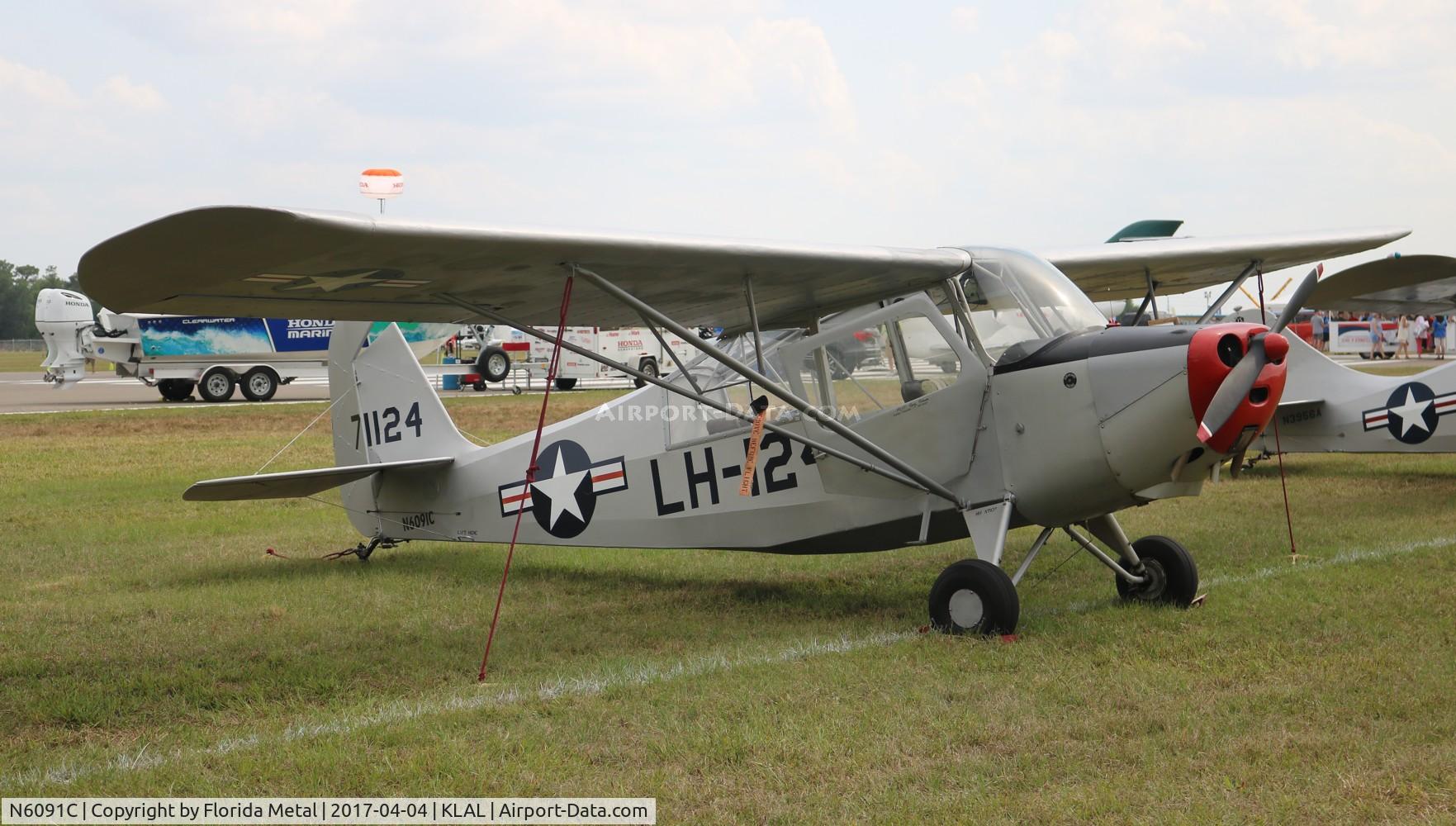 N6091C, 1947 Aeronca L-16A C/N Not found (47-1124), L-16A