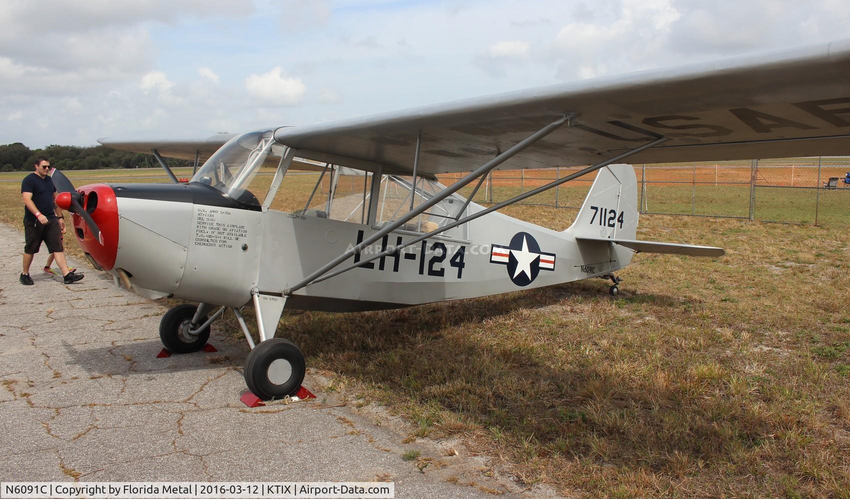 N6091C, 1947 Aeronca L-16A C/N Not found (47-1124), L-16A