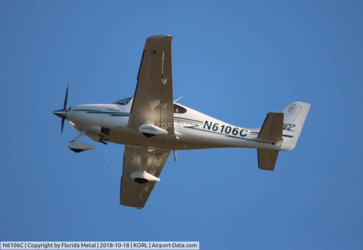 N6106C, 2003 Cirrus SR22 C/N 0601, Cirrus SR22