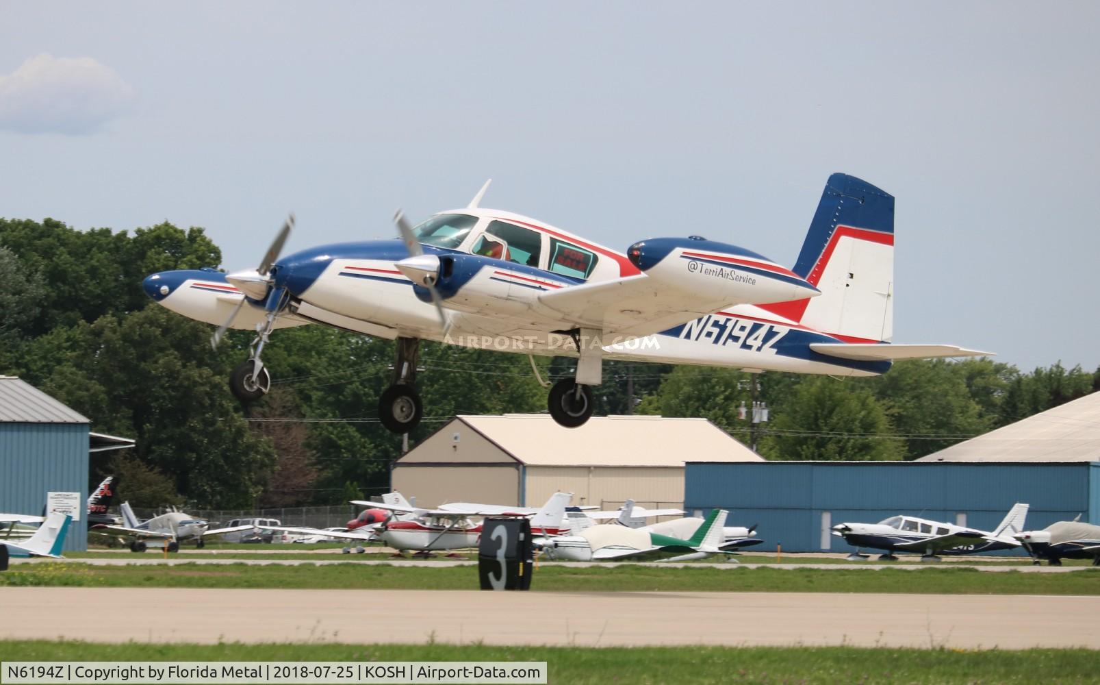 N6194Z, 1956 Cessna 310 C/N 35378, Cessna 310