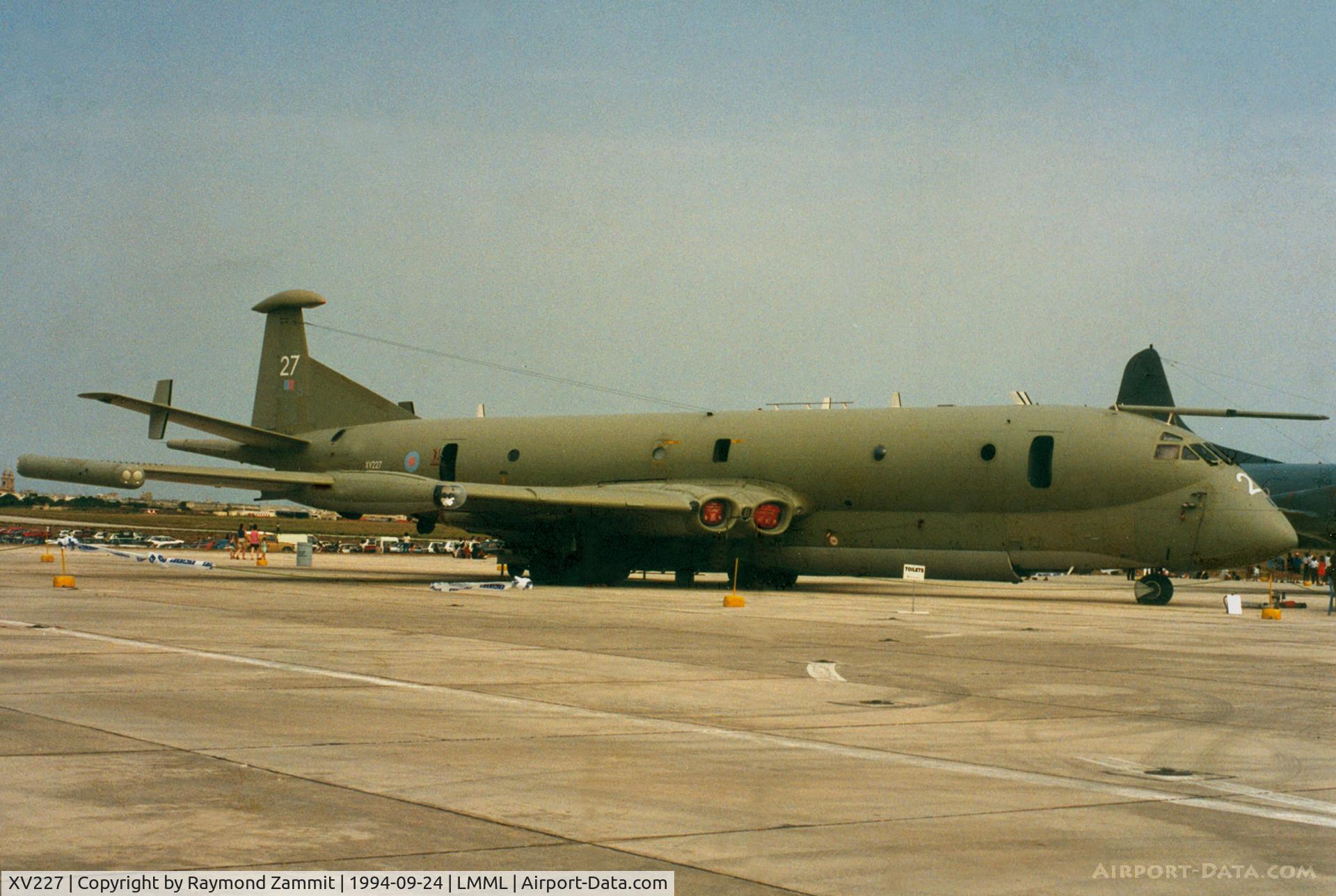 XV227, Hawker Siddeley Nimrod MR.2P C/N 8002, Hawker Siddelely Nimrod MR.2P XV227 Royal Air Force