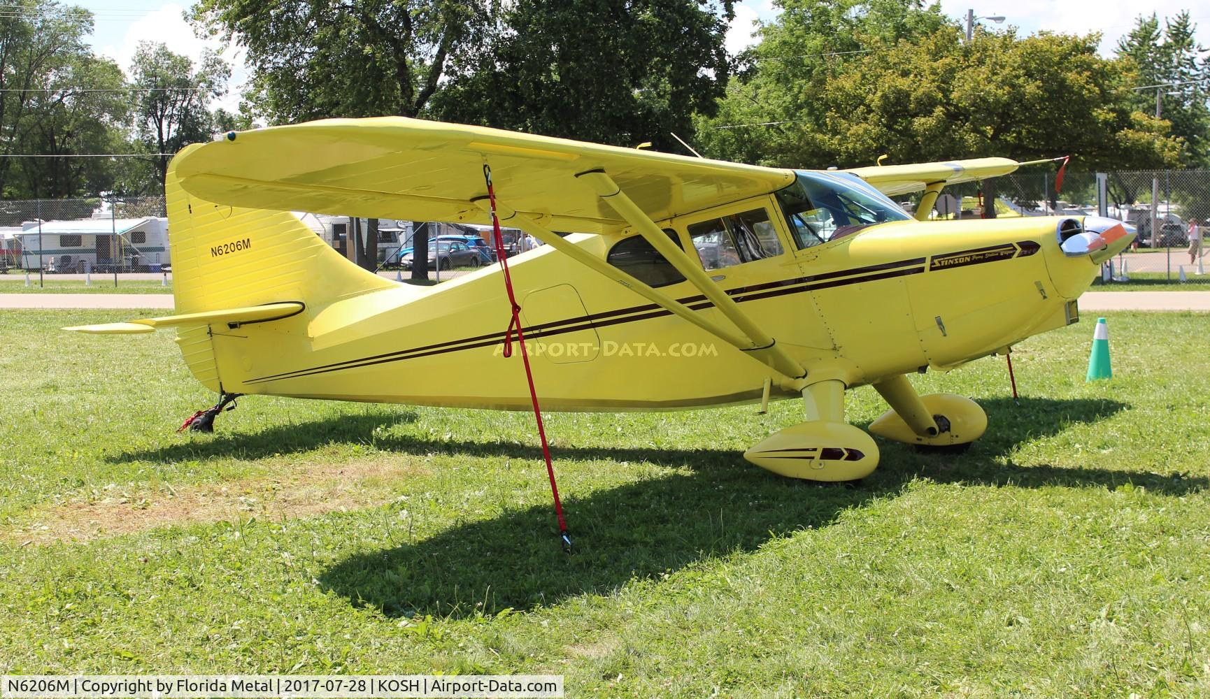 N6206M, 1948 Stinson 108-3 Voyager C/N 108-4206, Stinson 108