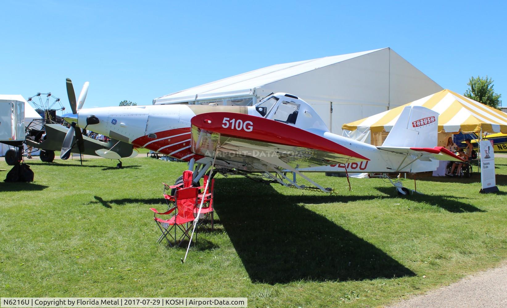N6216U, 2017 Thrush Aircraft Inc S2R-H80 C/N H80-192, Thrush S2R