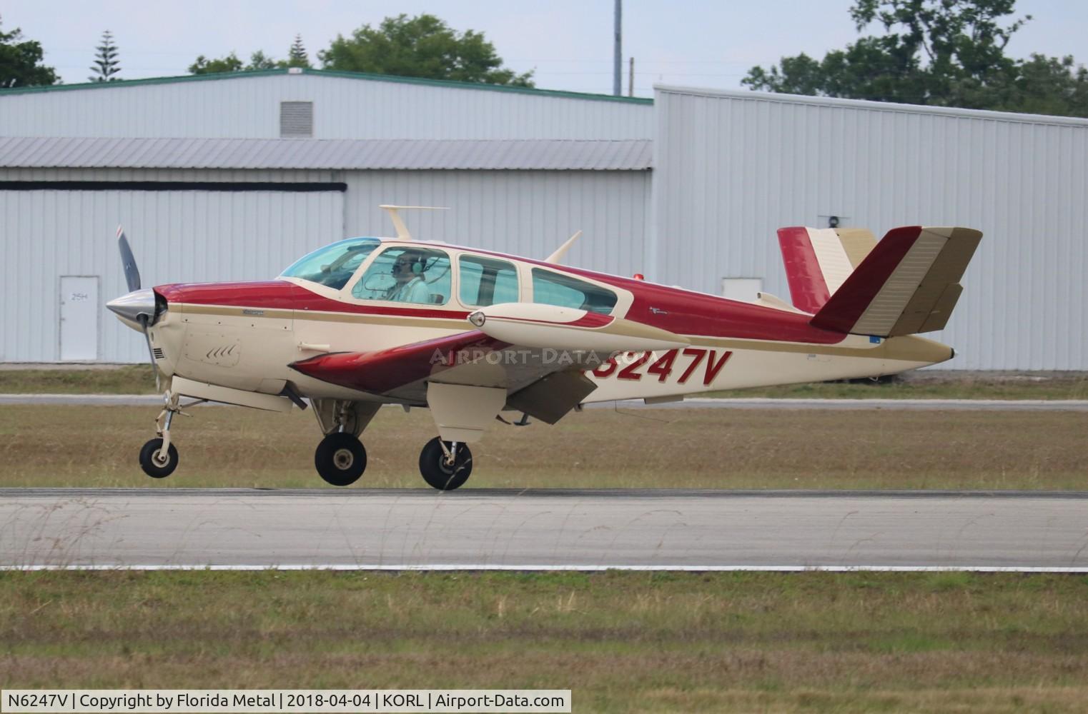N6247V, 1967 Beech V35A Bonanza C/N D-8614, Bonanza 35