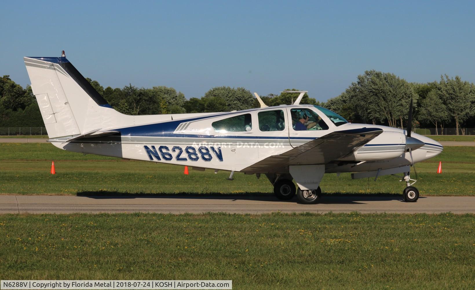 N6288V, 1967 Beech D55 Baron C/N TE-459, Baron 55