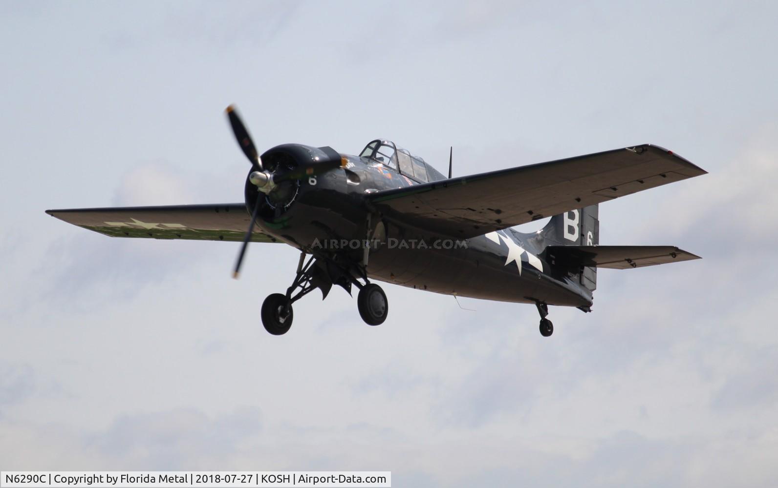 N6290C, 1945 General Motors (Grumman) FM-2 Wildcat C/N 5804, wildcat