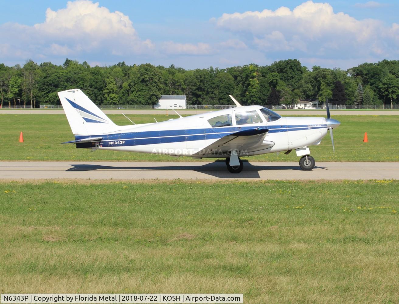 N6343P, 1959 Piper PA-24 C/N 24-1453, PA-24