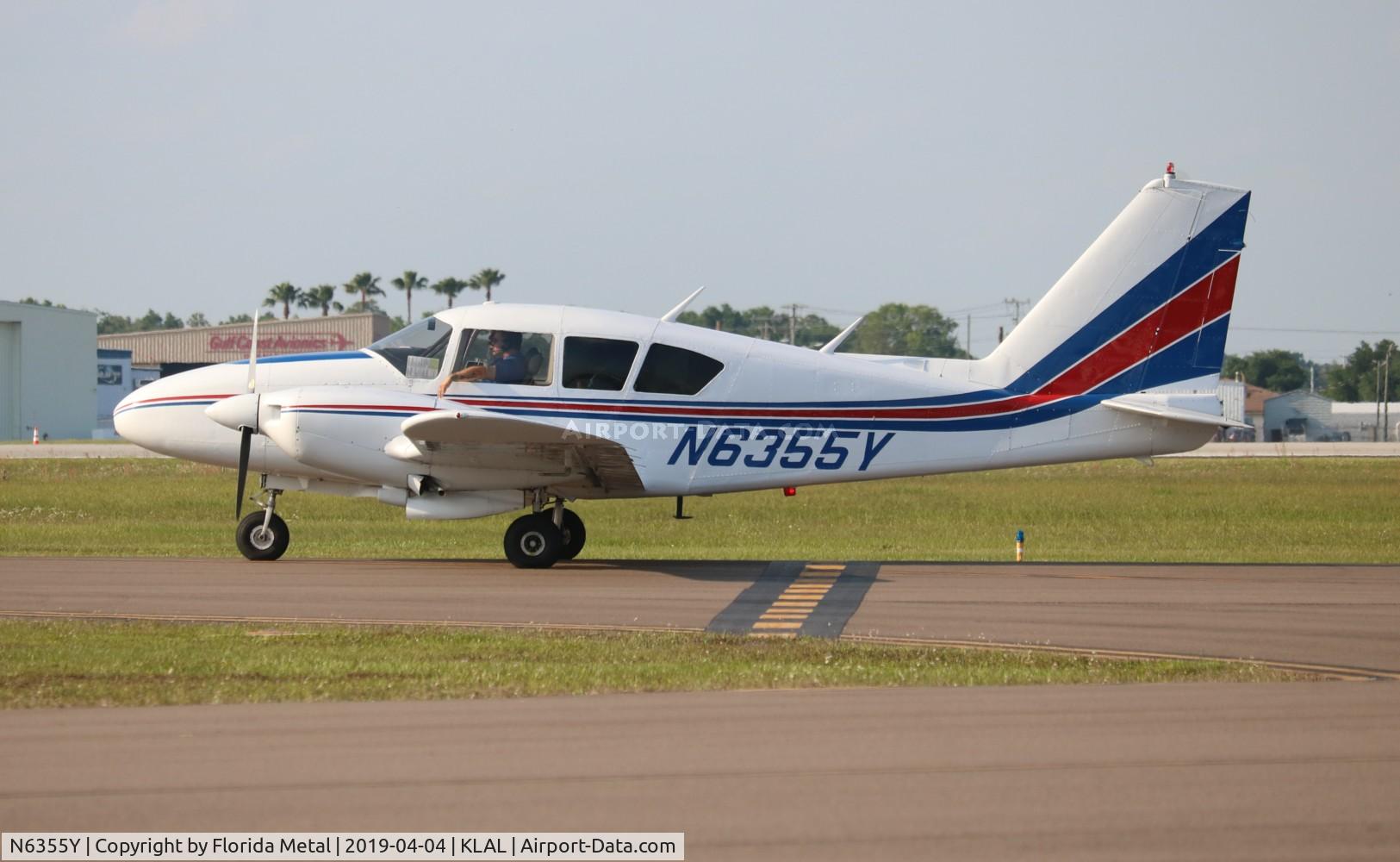 N6355Y, 1967 Piper PA-23-250 C/N 27-3622, PA-23-250