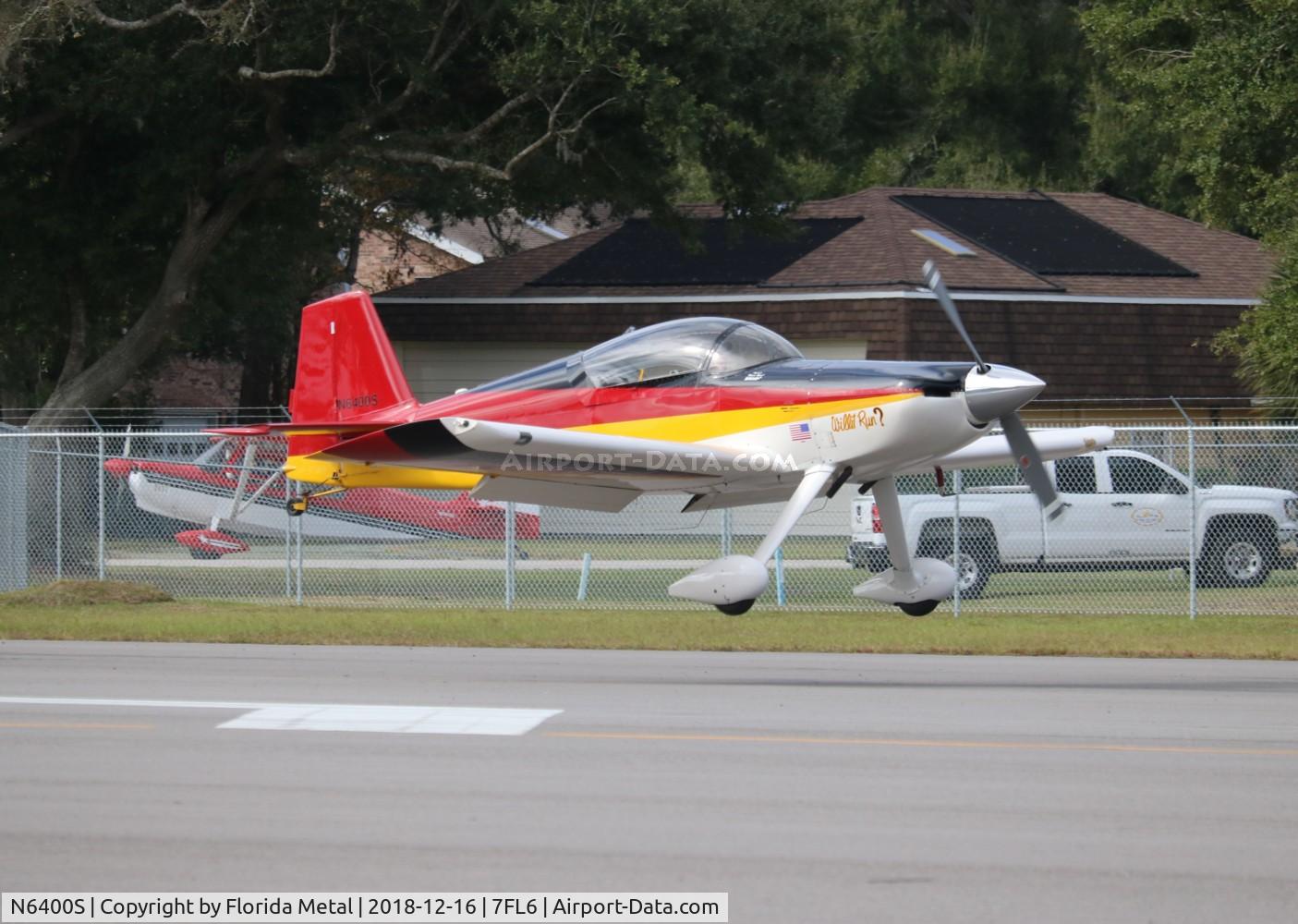 N6400S, 1999 Vans RV-4 C/N 4272/218, Vans RV-4