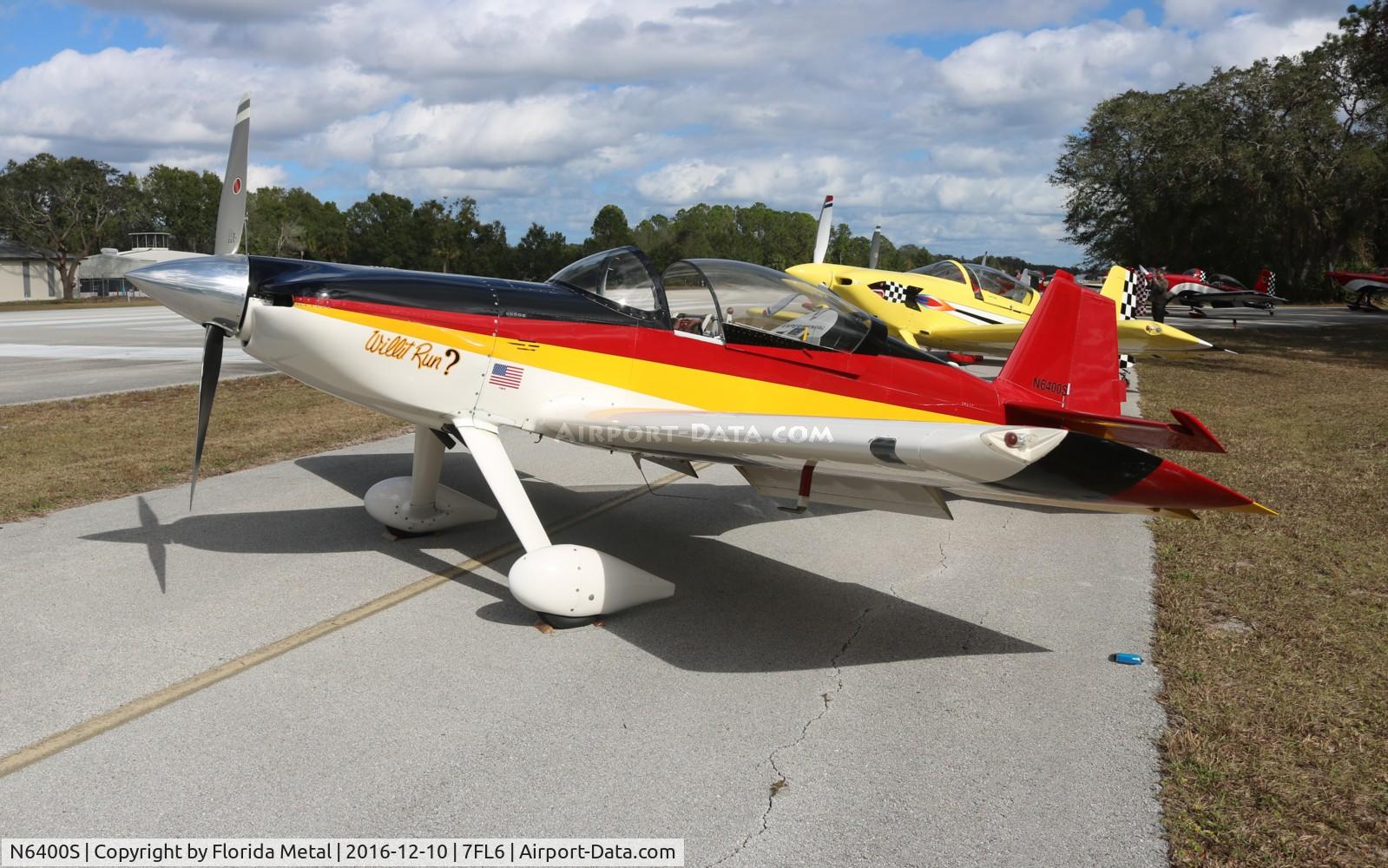 N6400S, 1999 Vans RV-4 C/N 4272/218, Vans RV-4