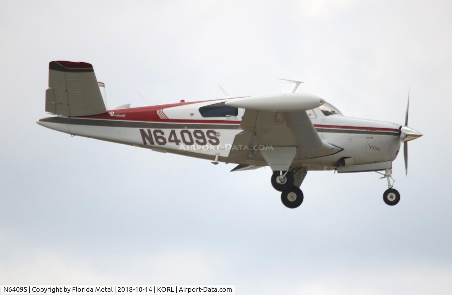 N6409S, 1976 Beech V35B Bonanza C/N D-9838, Bonanza 35