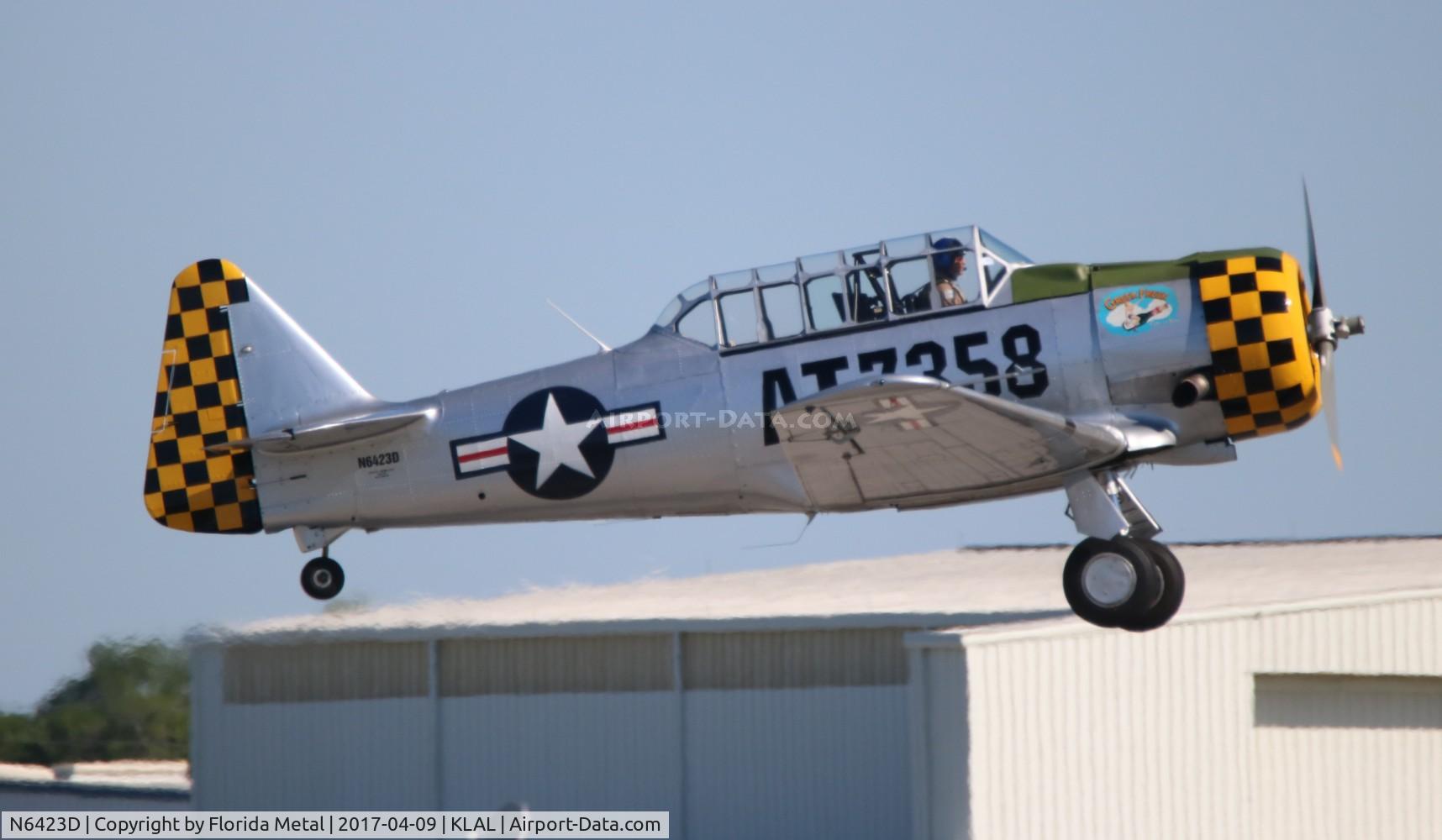 N6423D, 1941 North American SNJ-4 Texan C/N 88-13519, SNJ-4