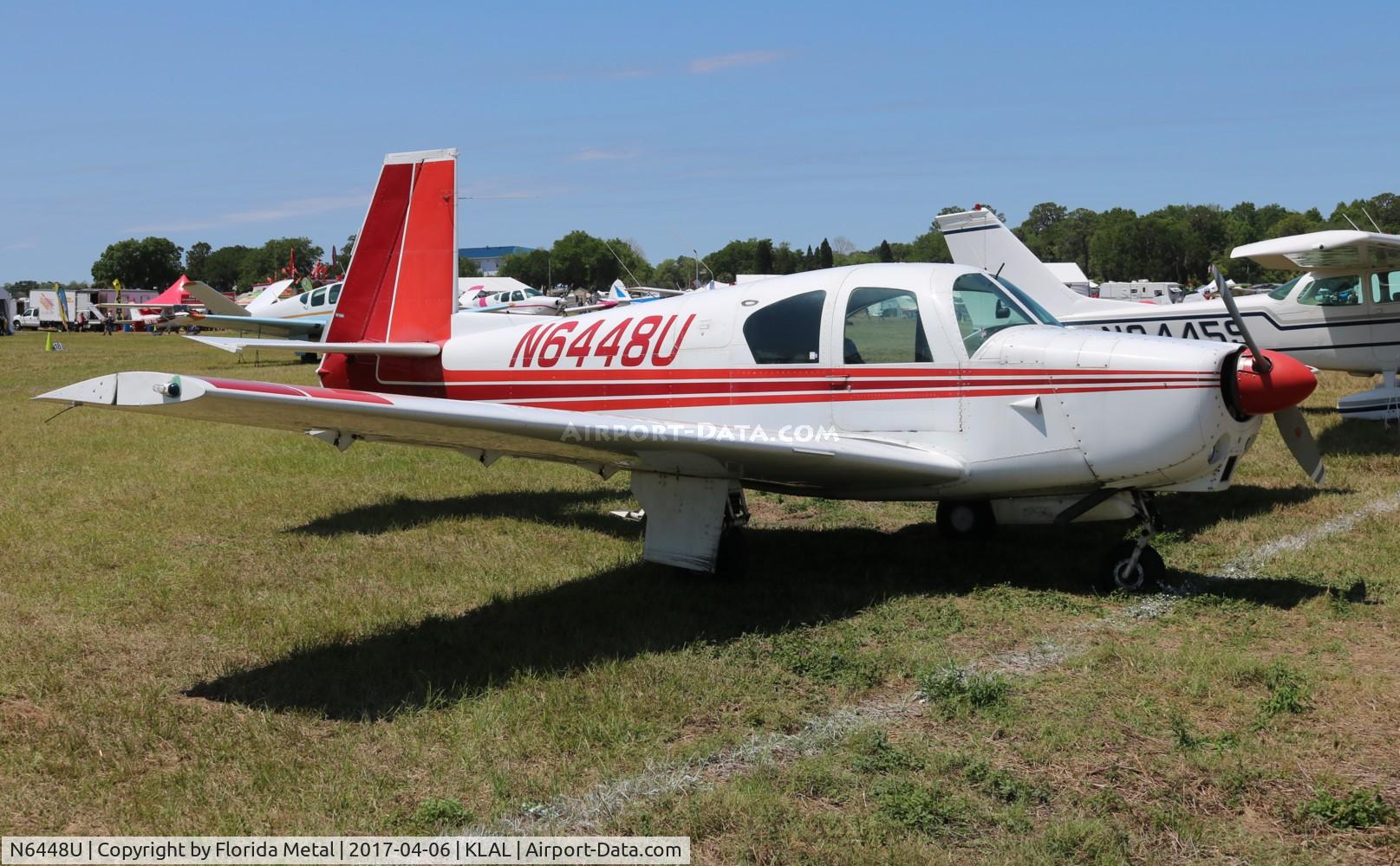 N6448U, 1962 Mooney M20C Ranger C/N 2195, Mooney M20C