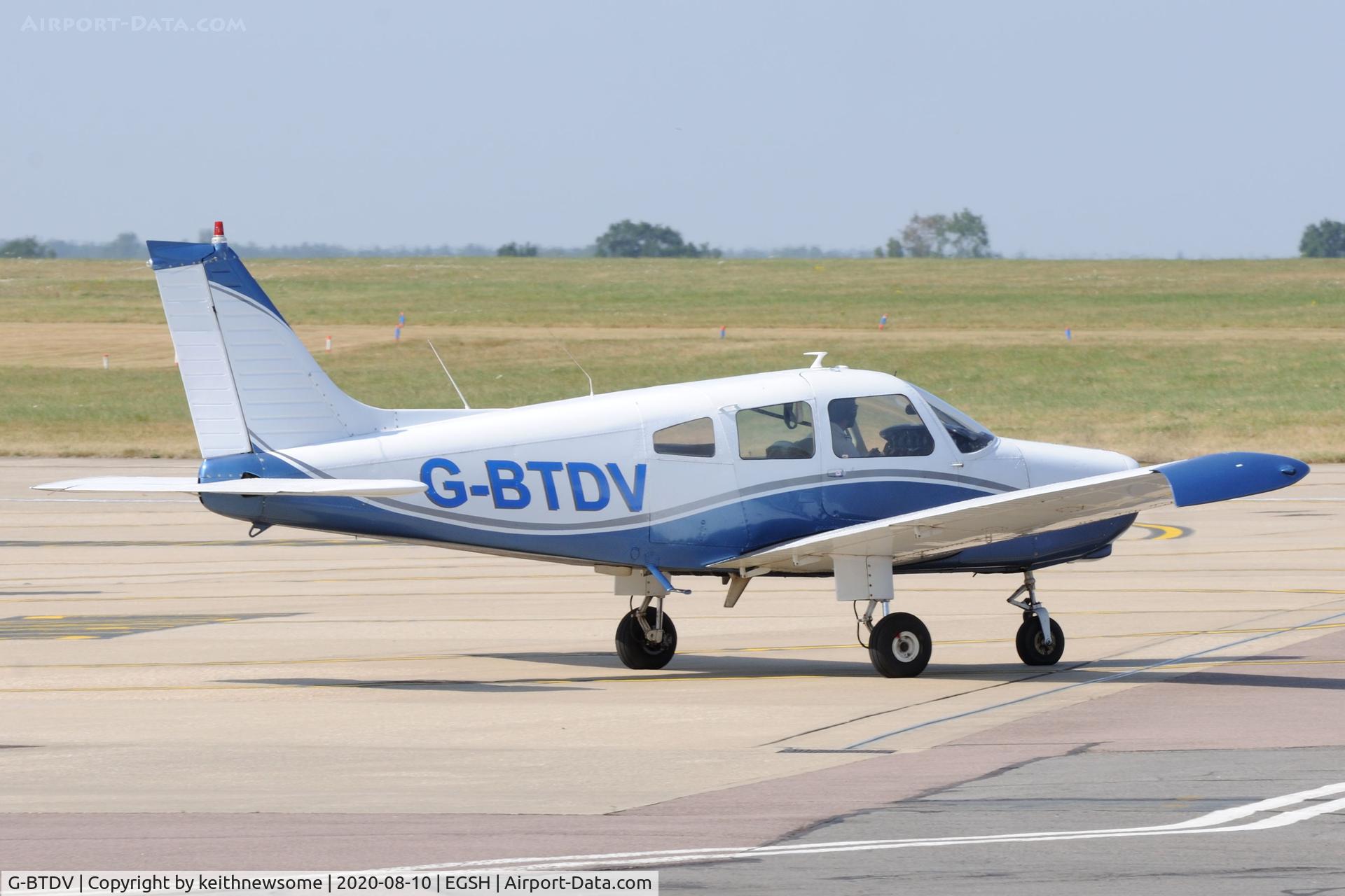 G-BTDV, 1978 Piper PA-28-161 Cherokee Warrior II C/N 28-7816355, Return Visitor.