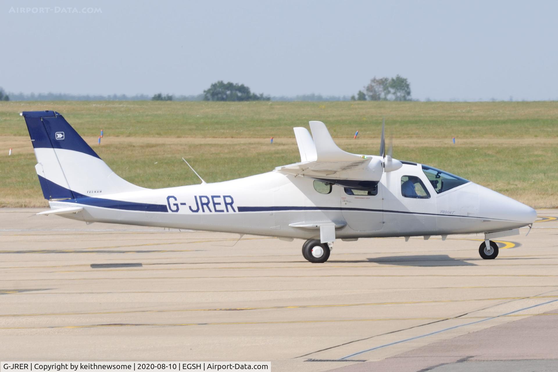 G-JRER, 2017 Tecnam P-2006T C/N 194, Return Visitor.