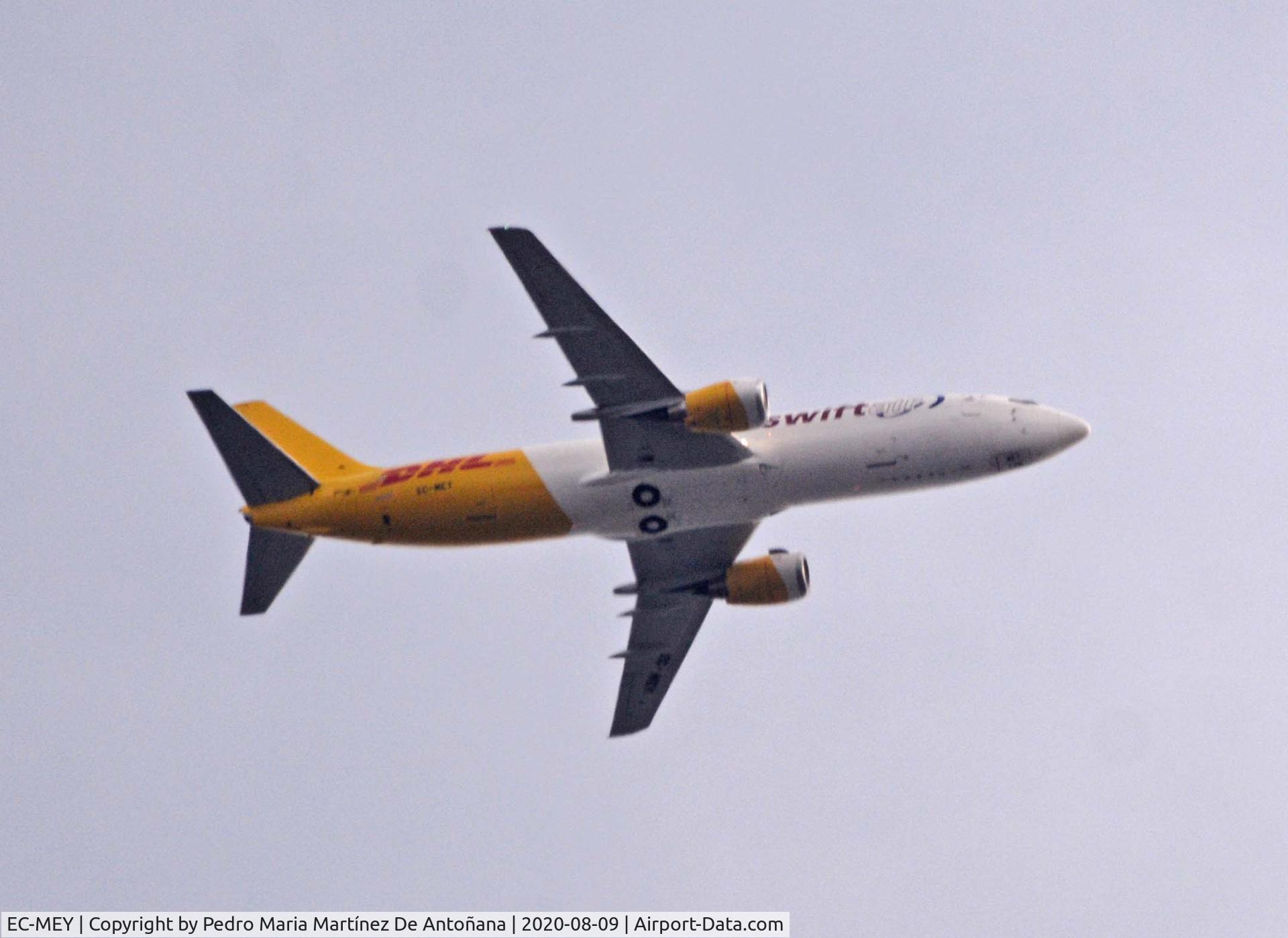 EC-MEY, 1991 Boeing 737-476(SF) C/N 24438, Ventas de Armentia - Condado de Treviño - España